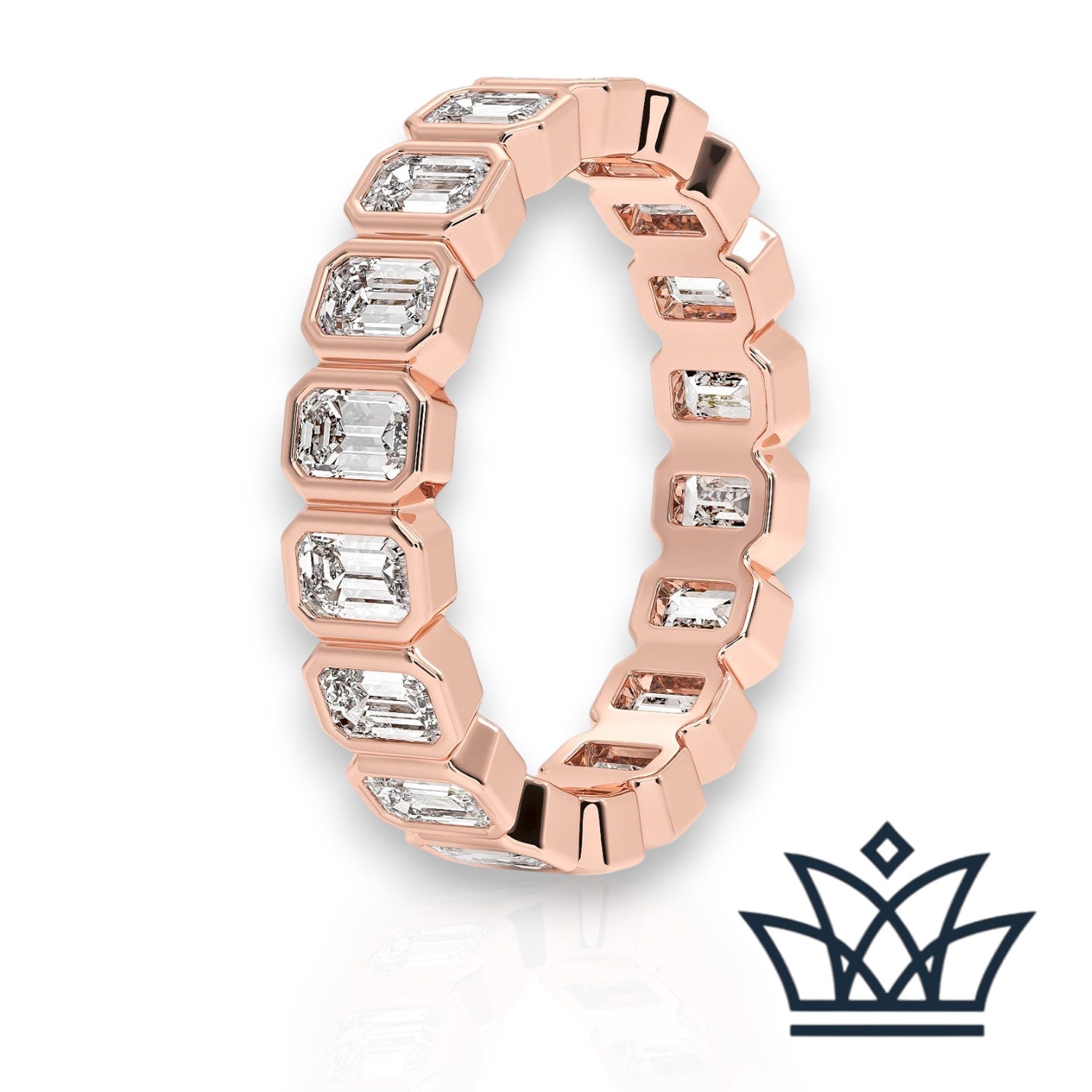 Bague Élégance Émeraude Éternelle d'Emilie