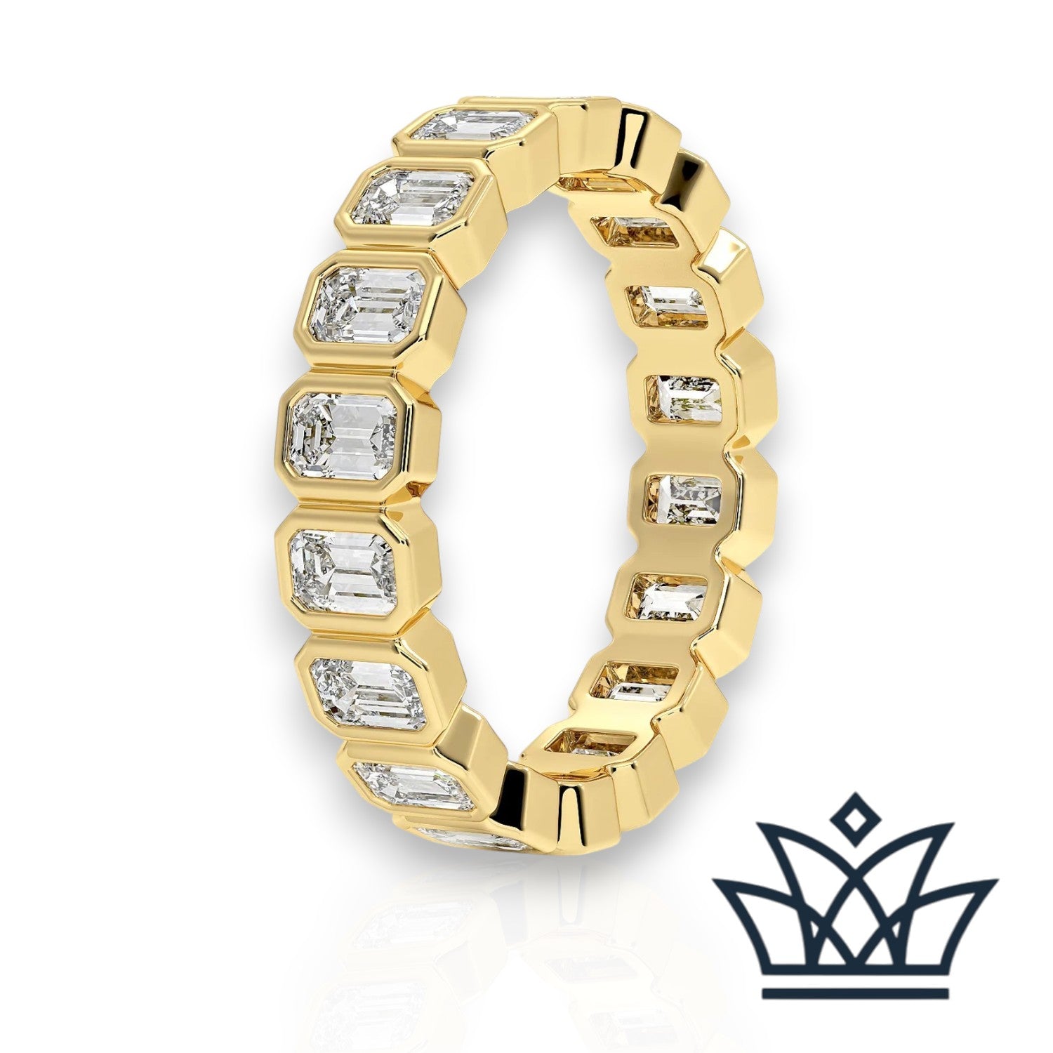 Bague Élégance Émeraude Éternelle d'Emilie