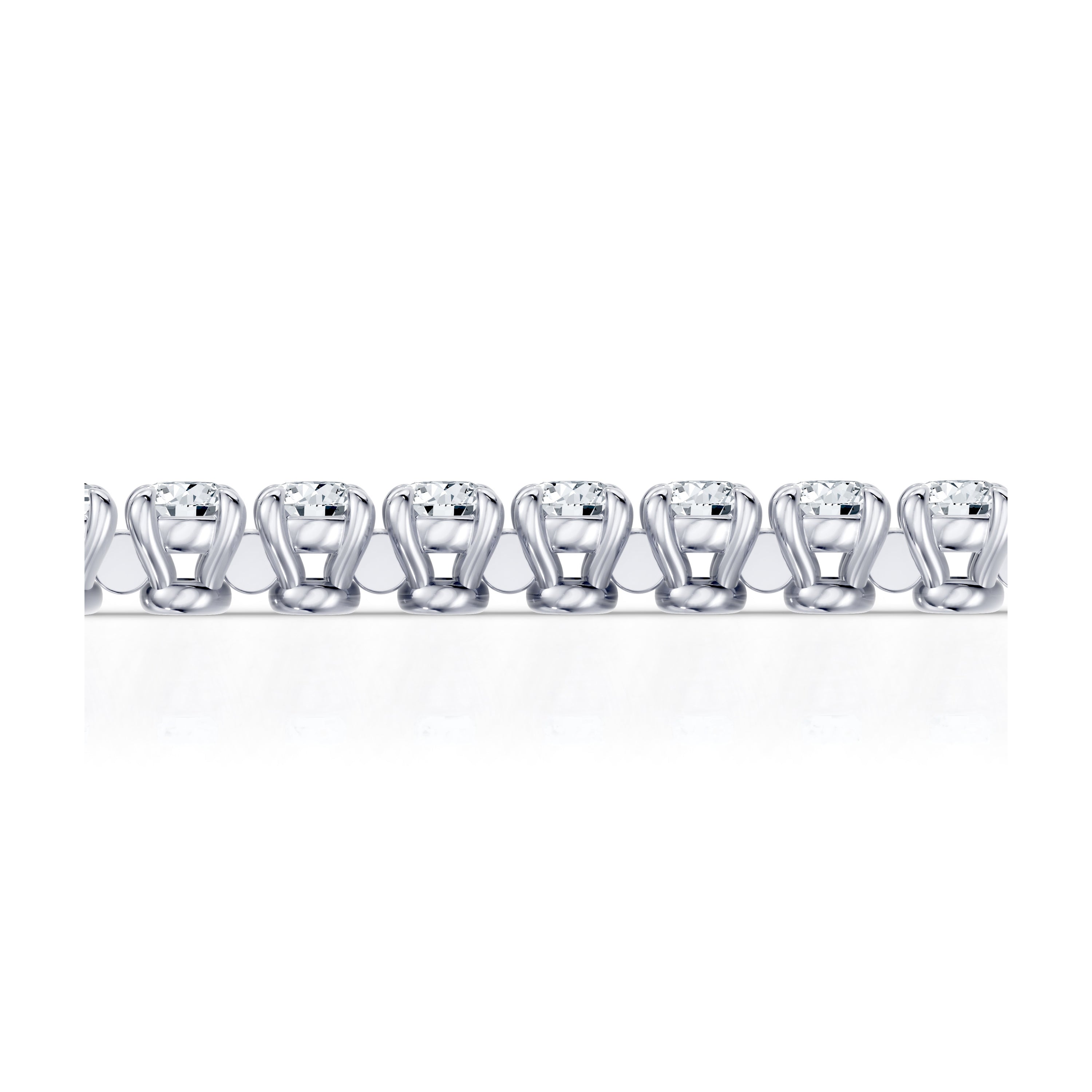 Olivia Round Brilliant Lab Diamond Tennis Bracelet
