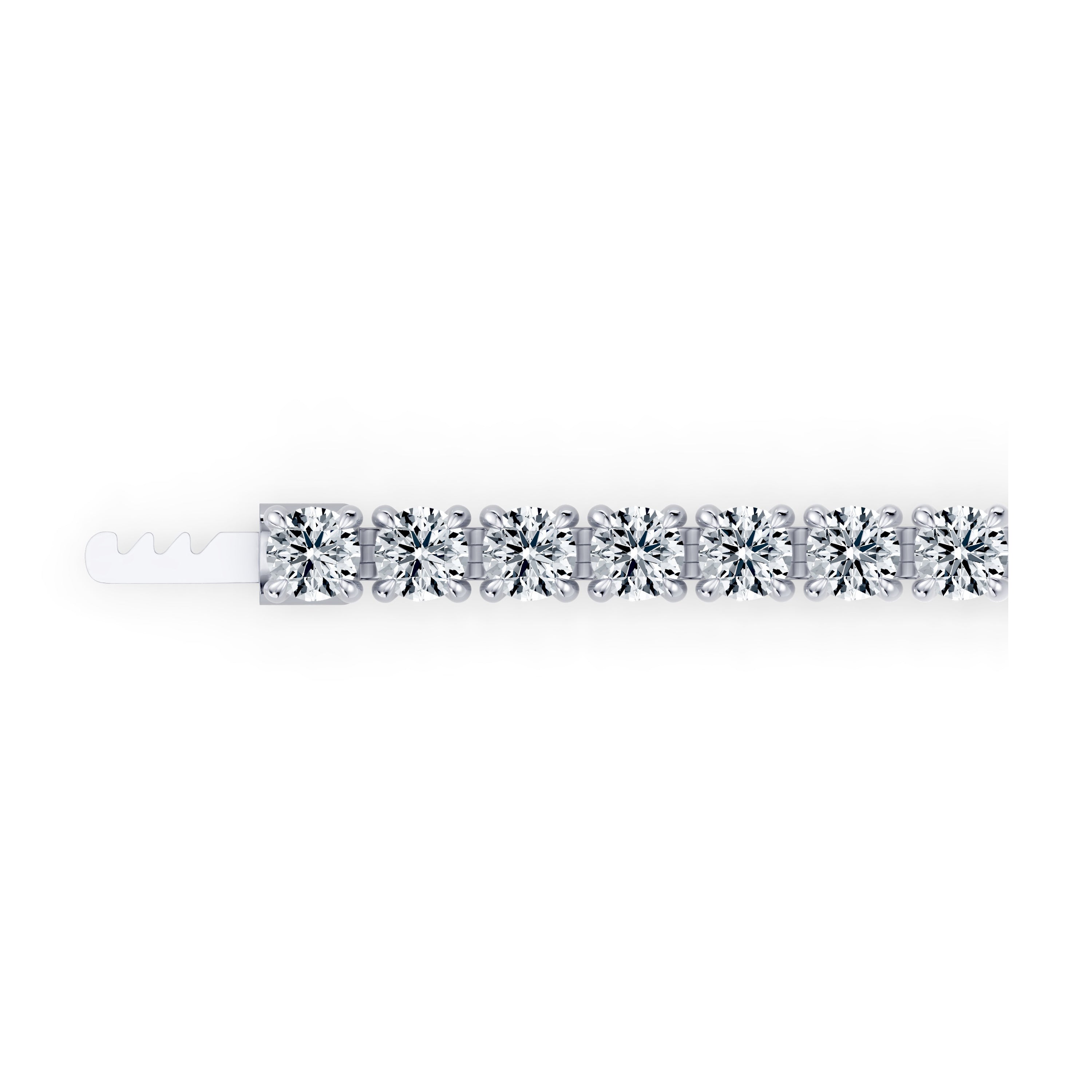 Olivia Round Brilliant Lab Diamond Tennis Bracelet