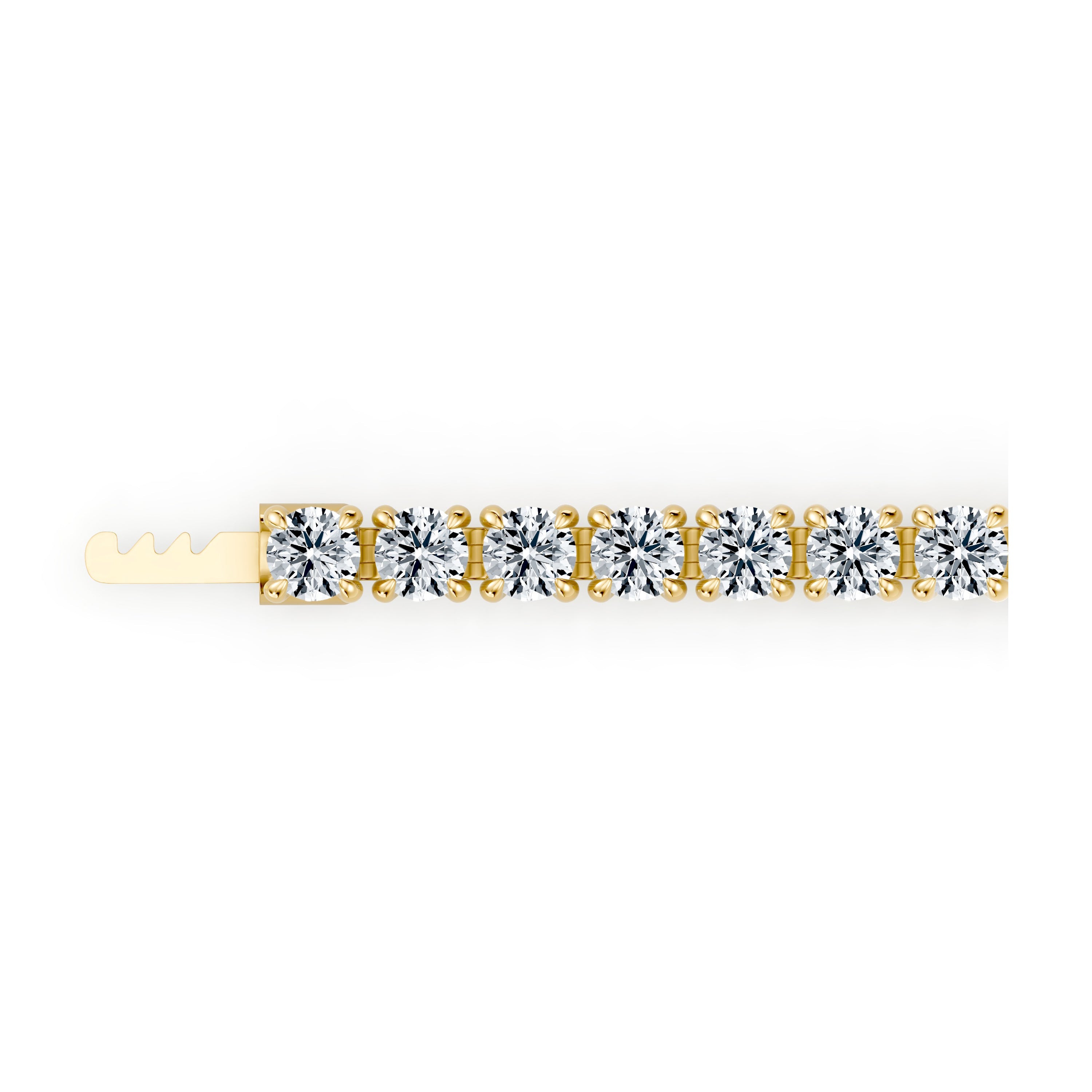 Olivia Round Brilliant Lab Diamond Tennis Bracelet