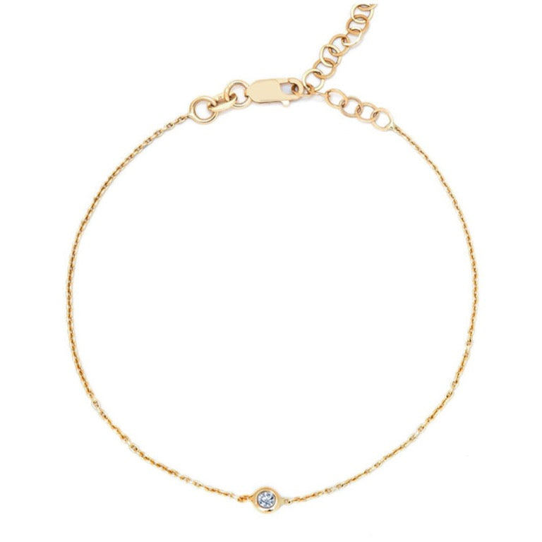 Diamond Bezel Bracelet