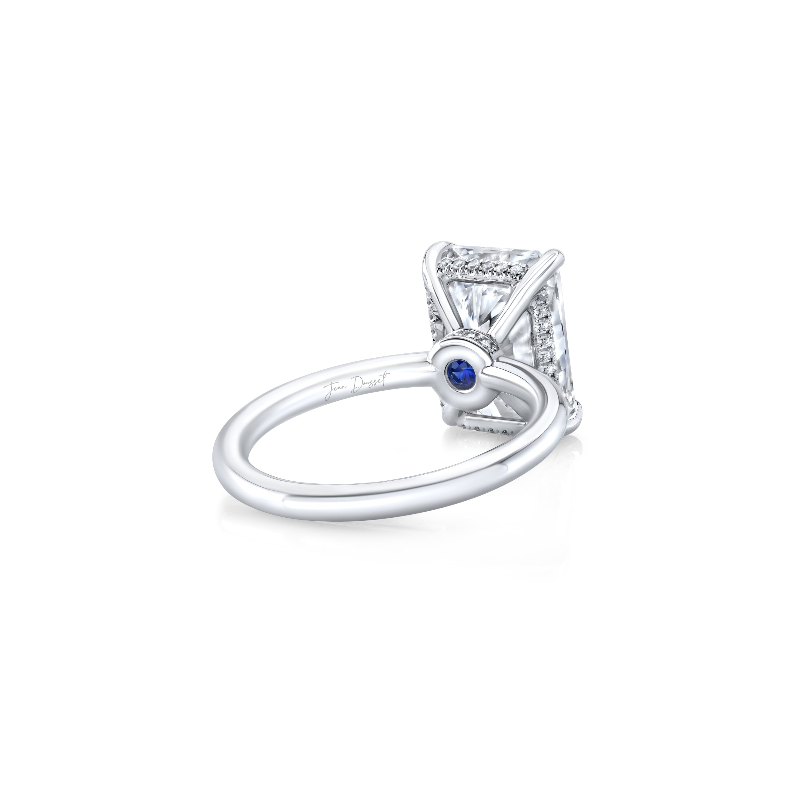 Audrey Radiant Solitaire Lab Diamond Engagement Ring
