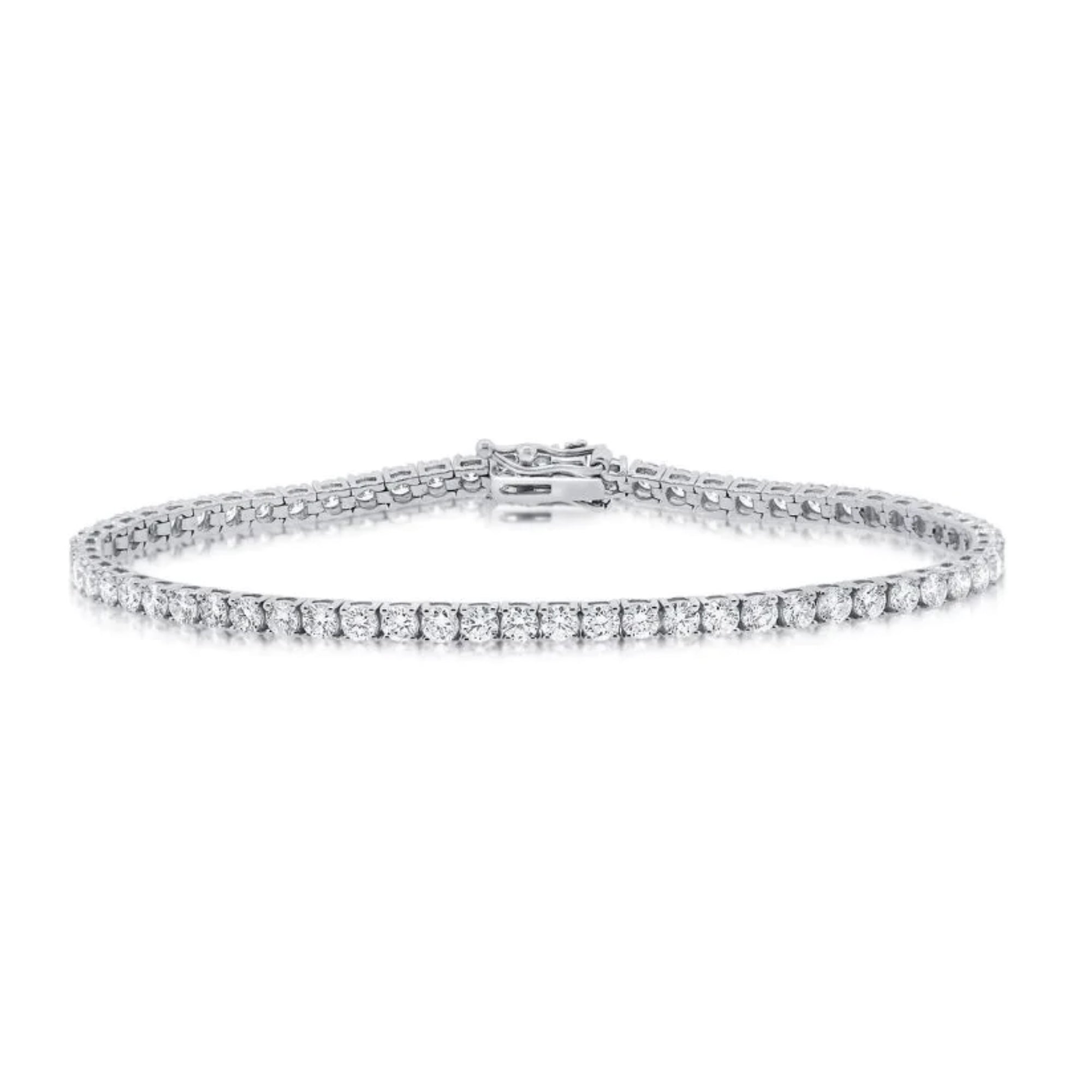 Classic Lab Diamond Tennis Bracelet