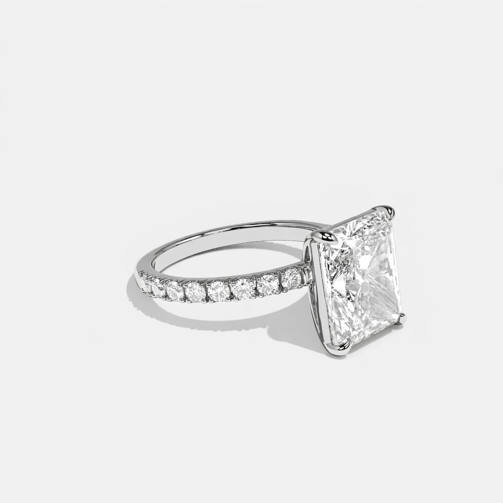 Radiant Aurelia™ Pavé Ring