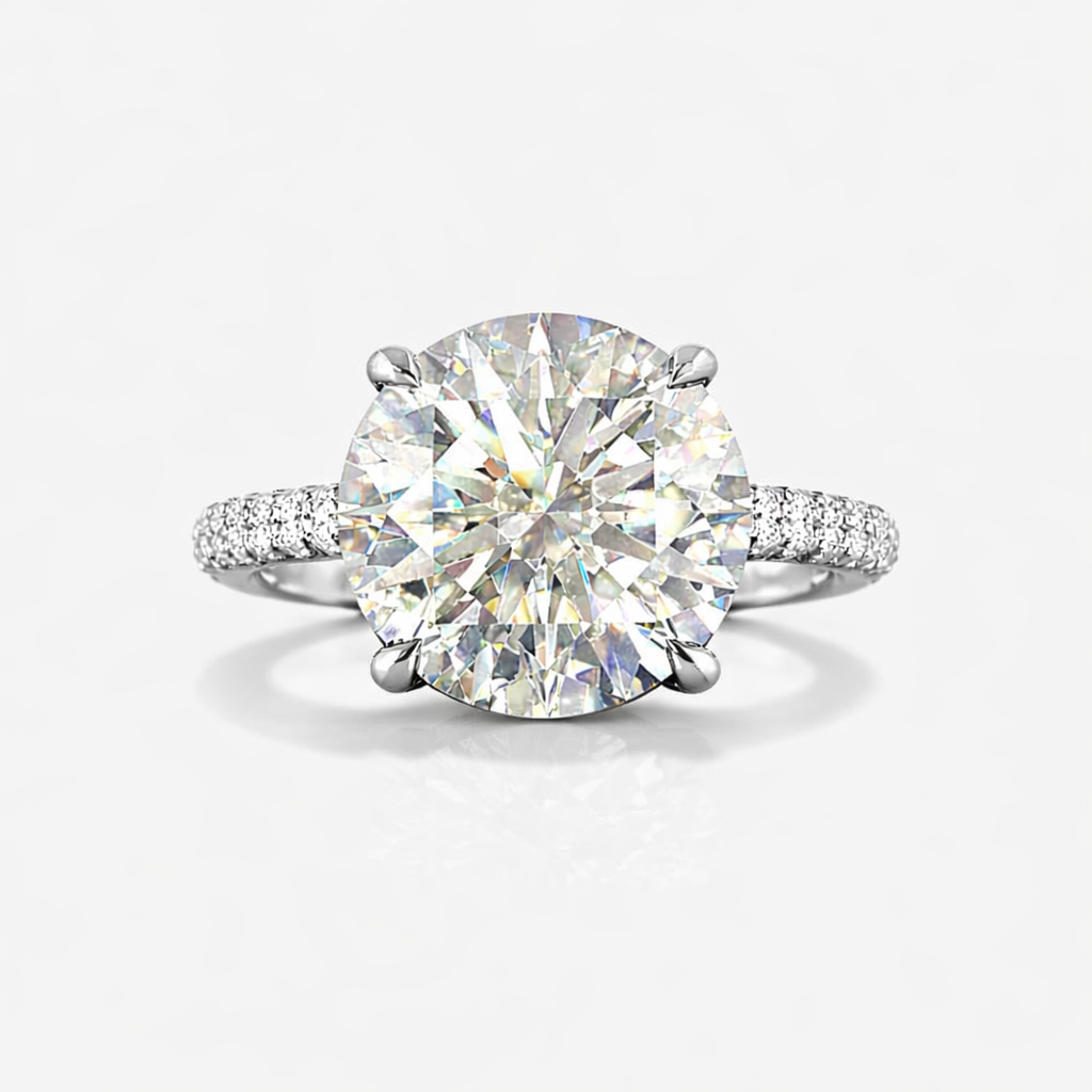 The Celestia 5 Carat Diamond Ring
