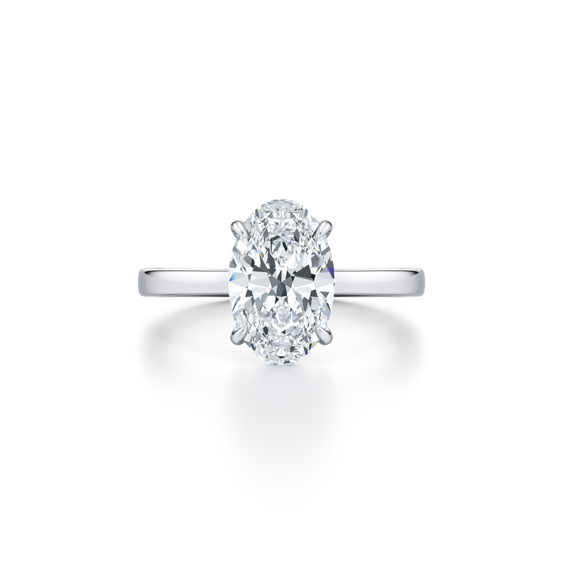 Precious Metal:Platinum;Cut Shape:Oval