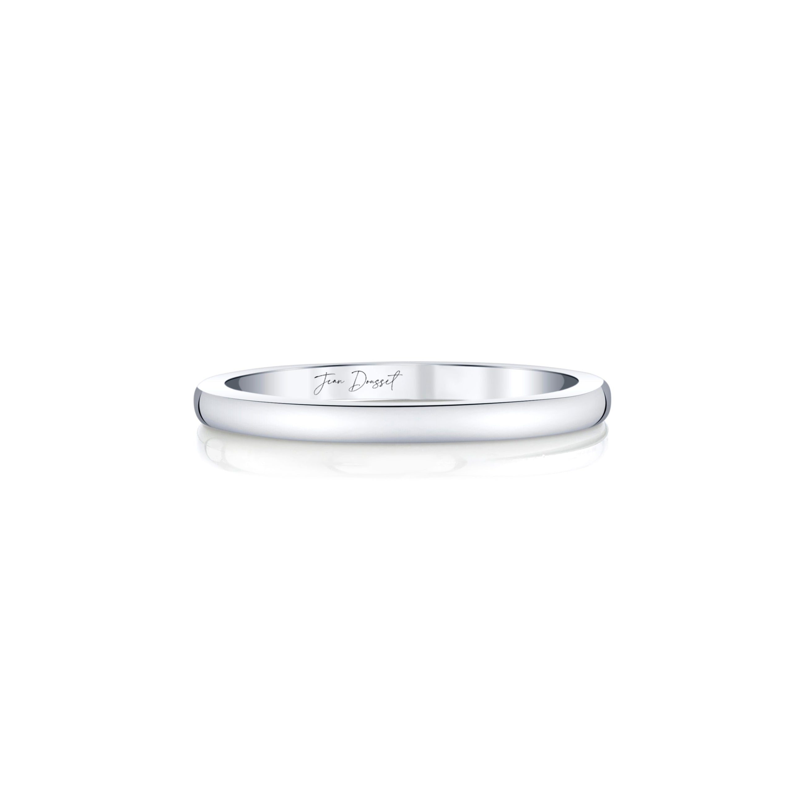 Chelsea High Polish Wedding Band