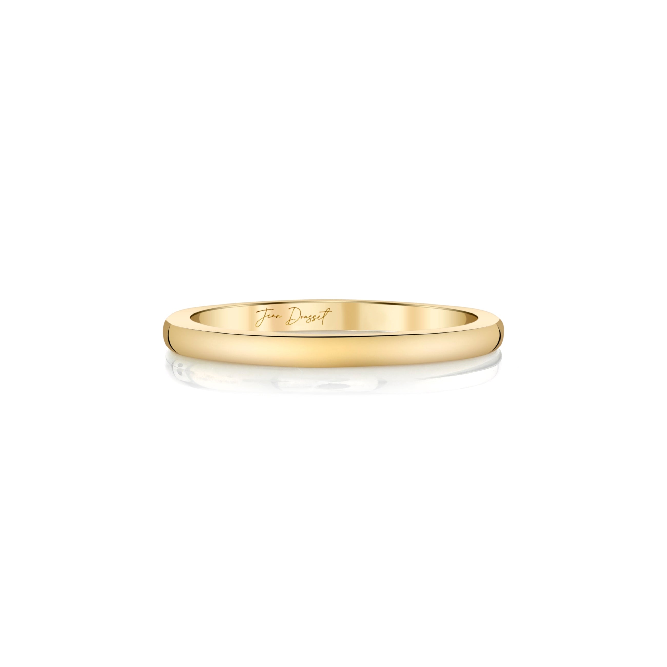 Chelsea High Polish Wedding Band