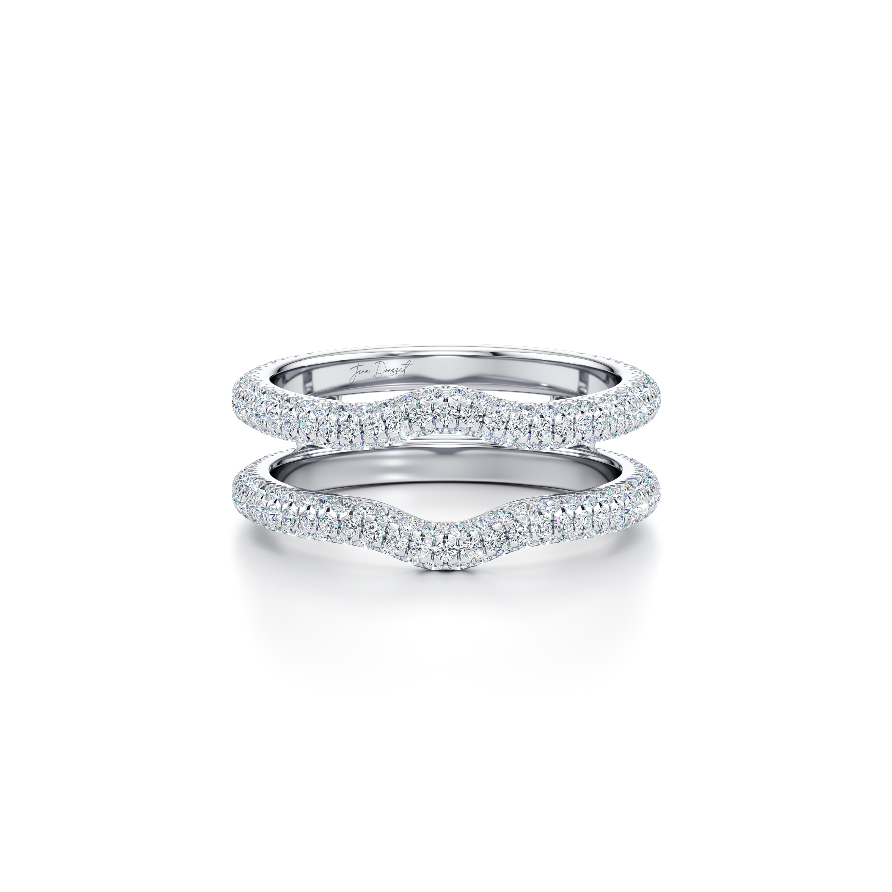 Wedding Jacket - Three Rows Pavé
