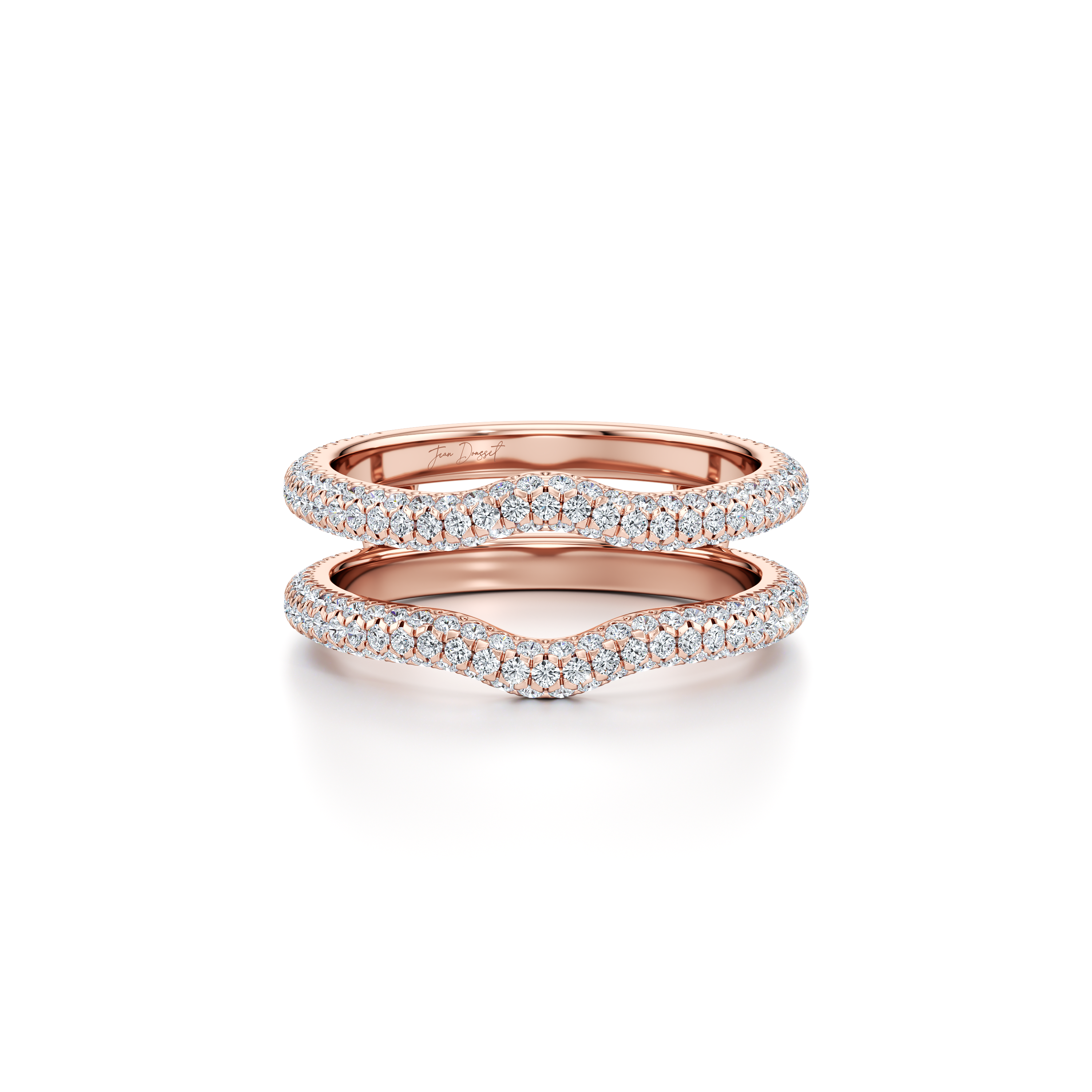 Wedding Jacket - Three Rows Pavé