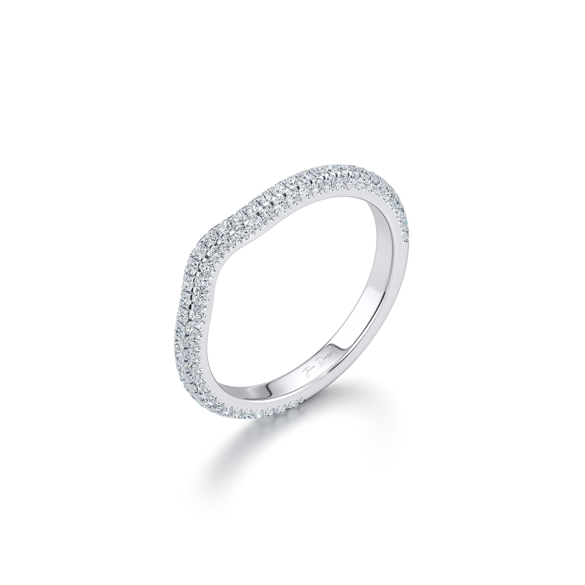 Precious Metal:18k White Gold