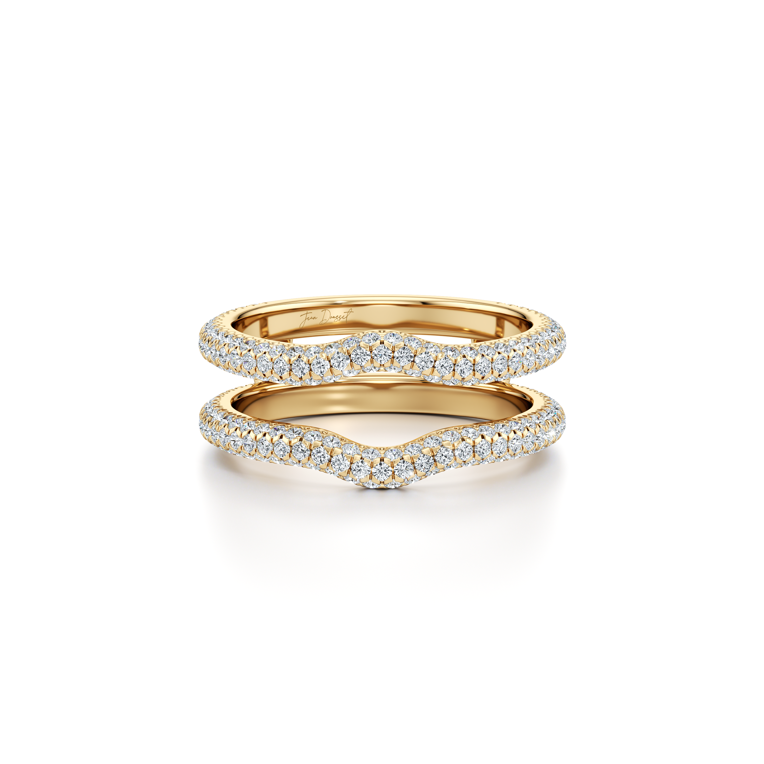 Wedding Jacket - Three Rows Pavé