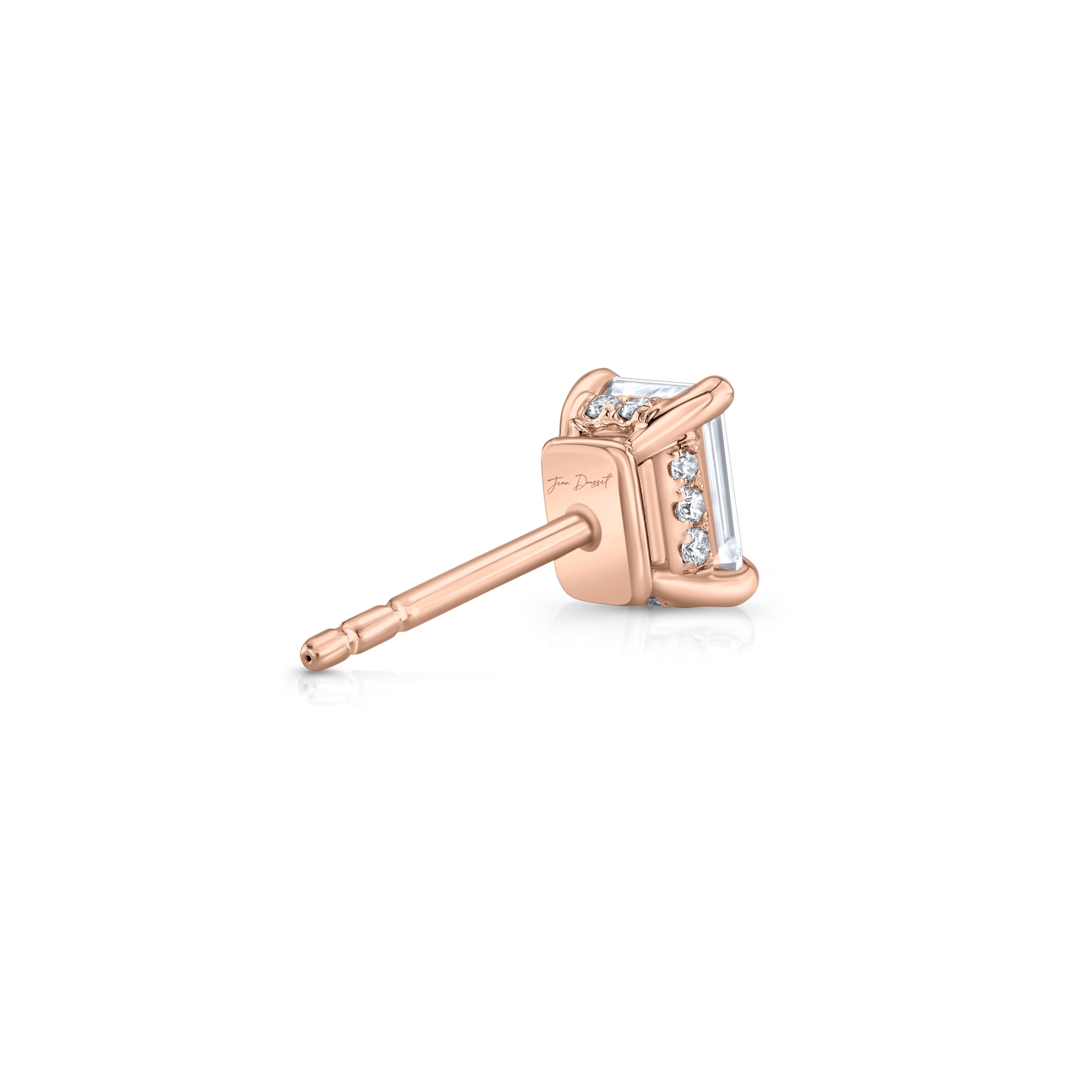Chelsea Lab Diamond Emerald Studs