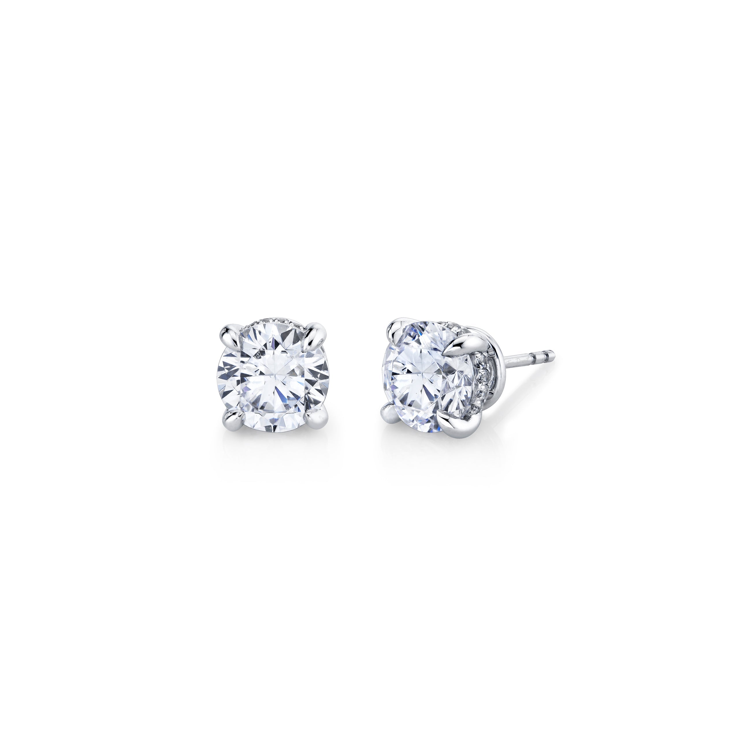 Chelsea Lab Diamond Round Brilliant Studs