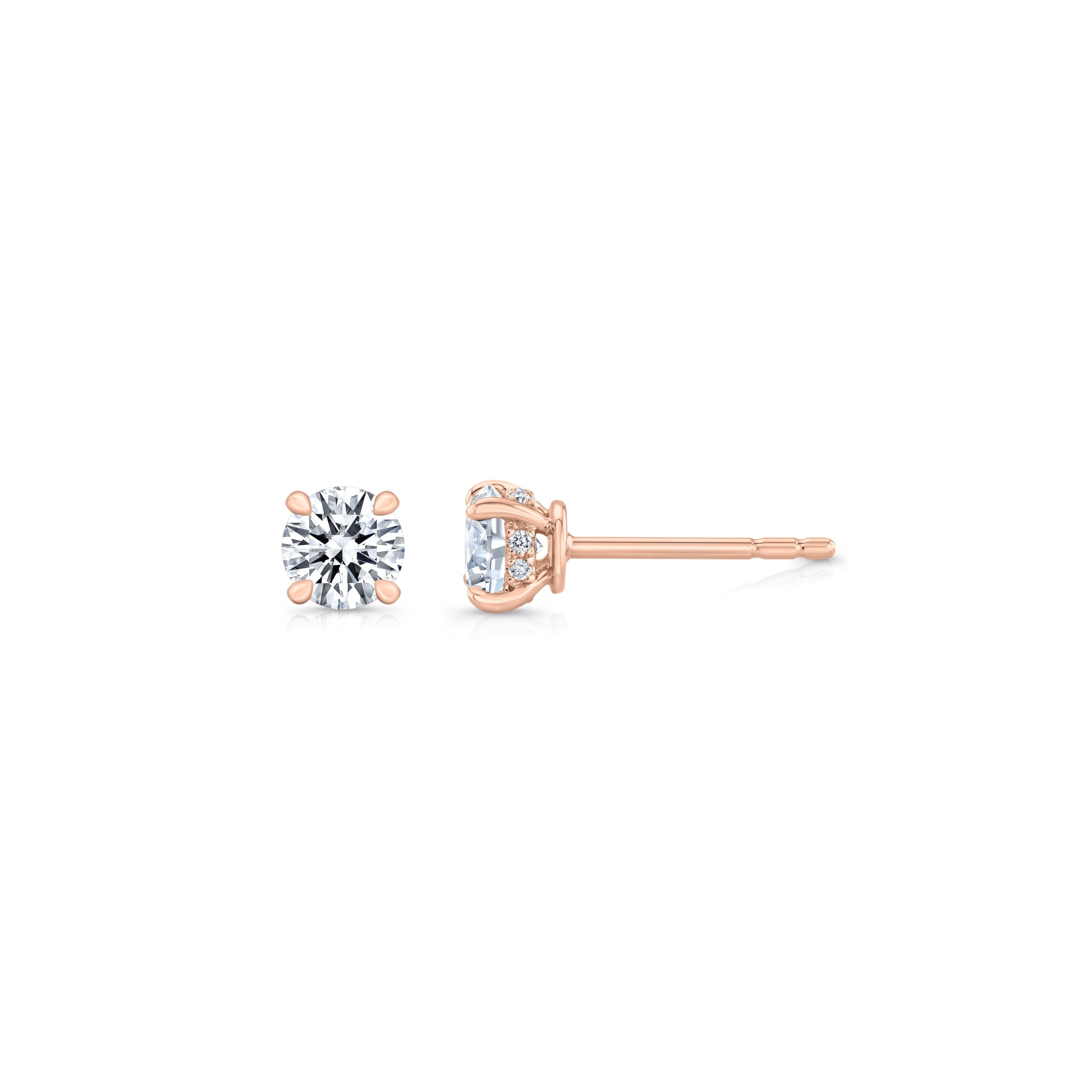 Chelsea Lab Diamond Round Brilliant Studs