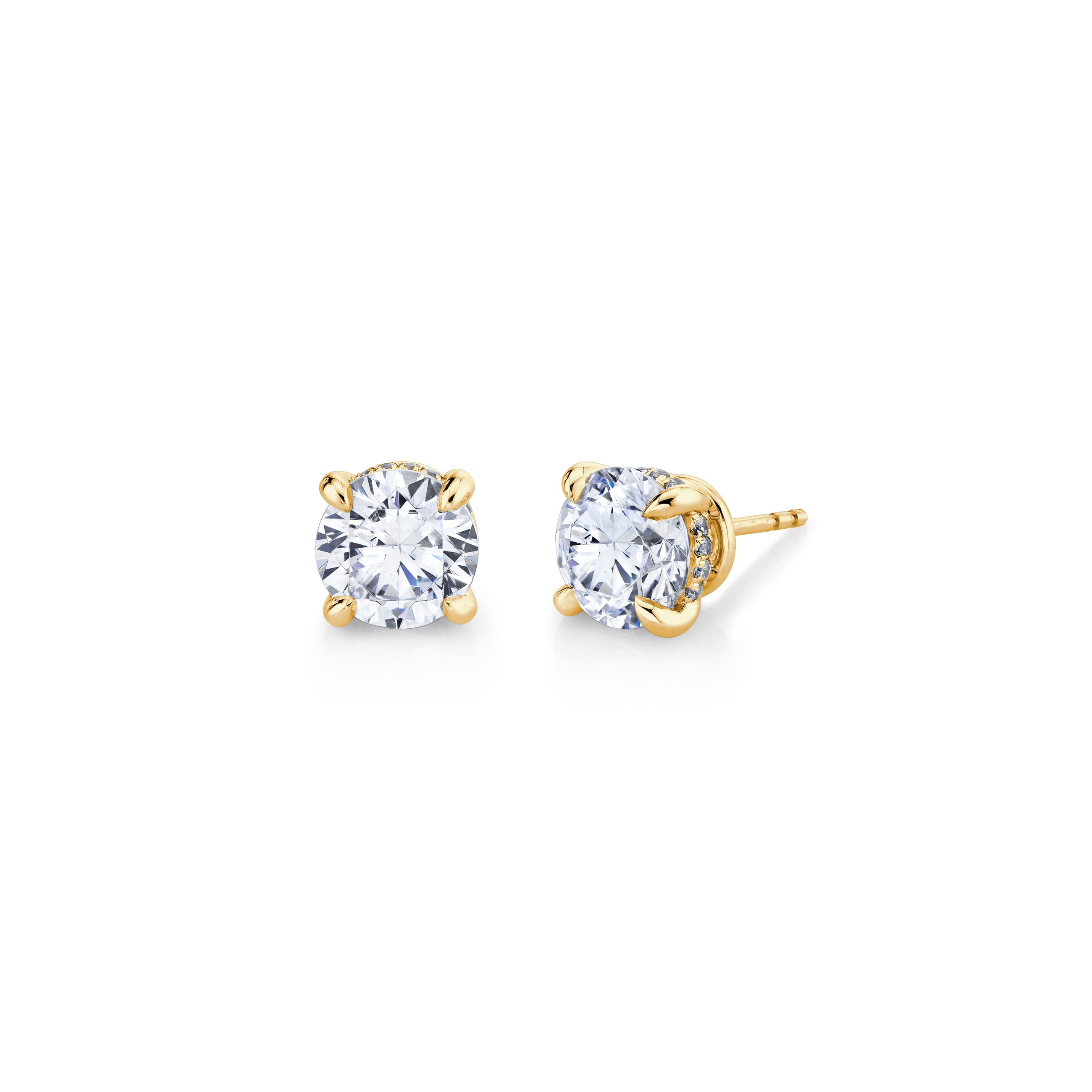 Chelsea Lab Diamond Round Brilliant Studs