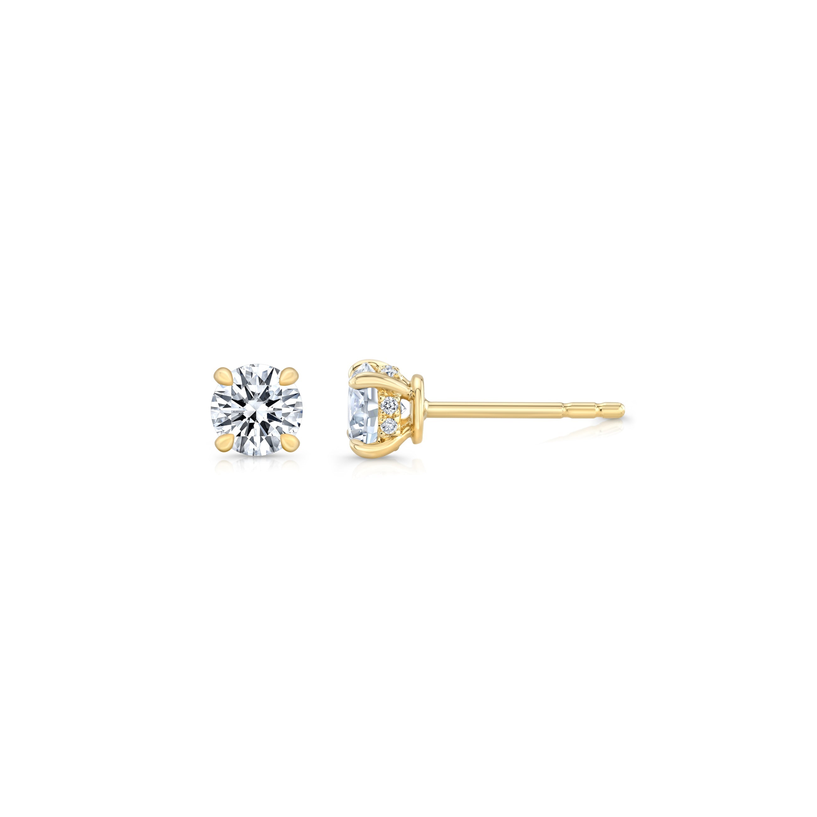 Chelsea Lab Diamond Round Brilliant Studs
