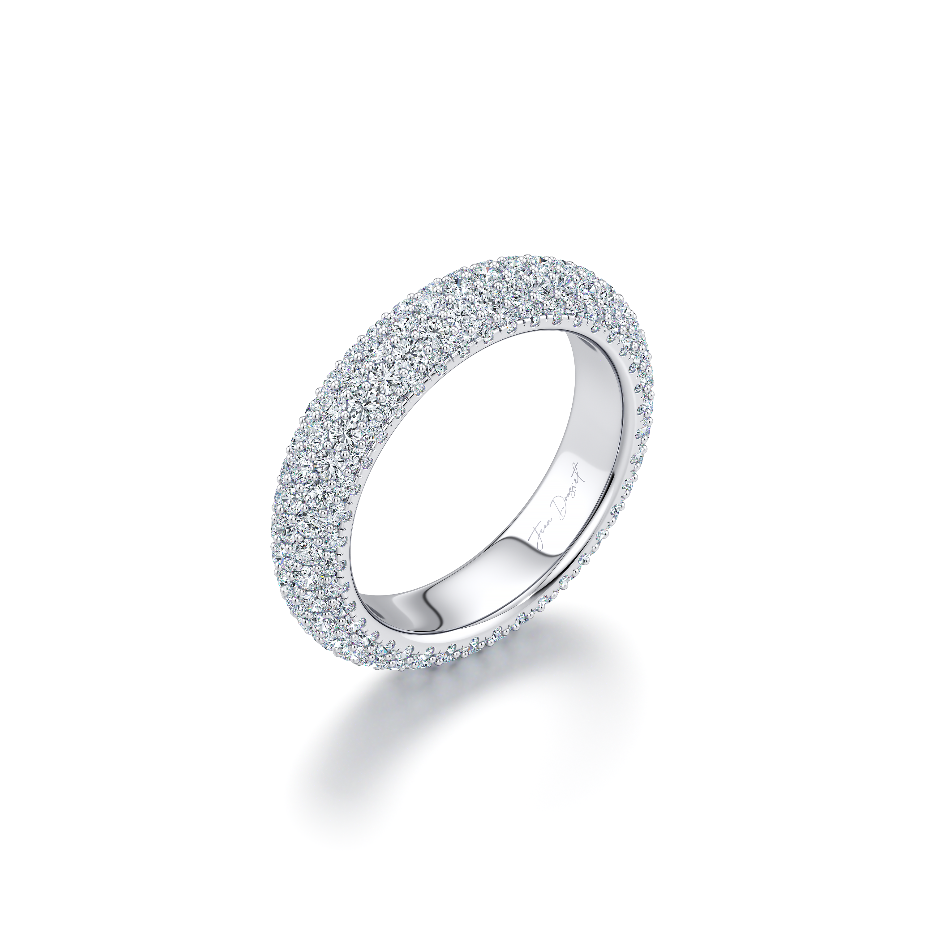 Precious Metal:18k White Gold