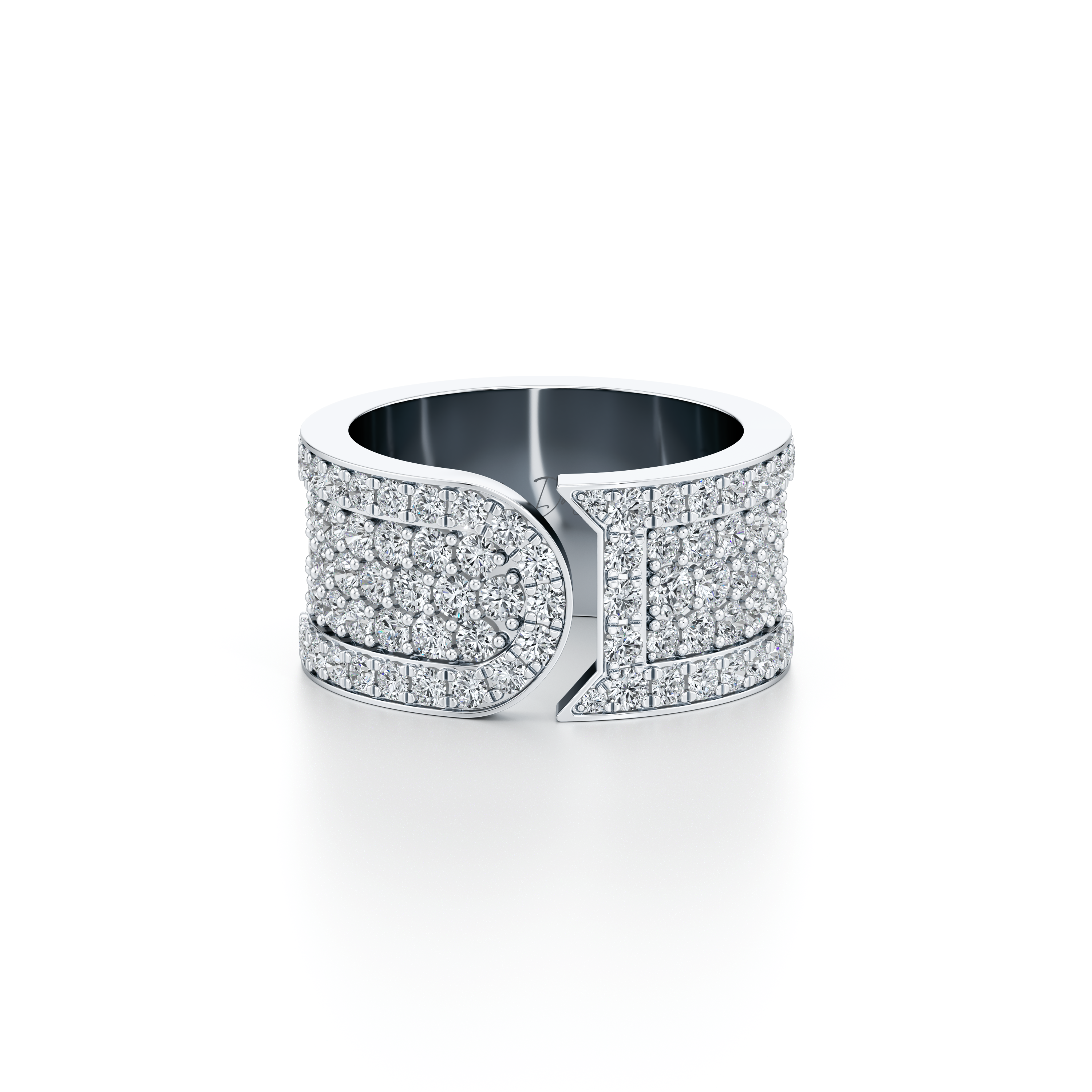 Dousset Pavé Wrap Ring