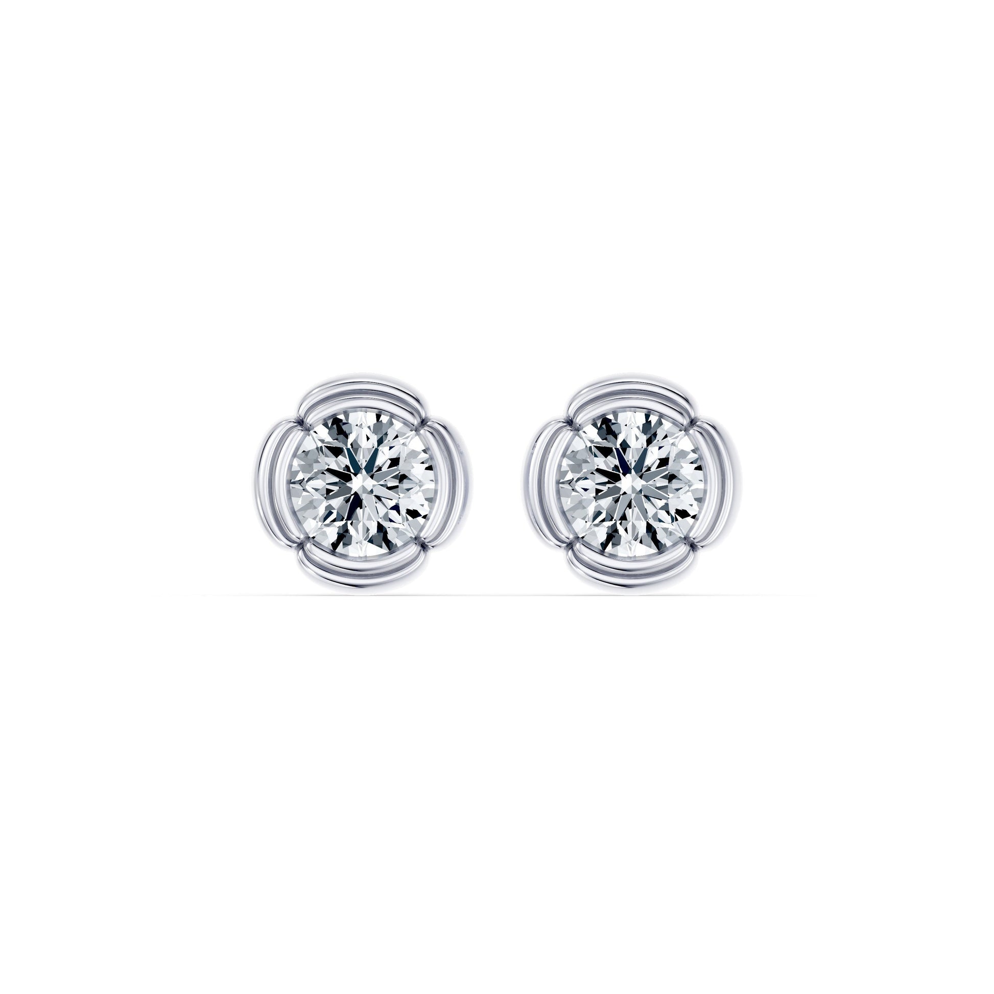 Precious Metal:18k White Gold