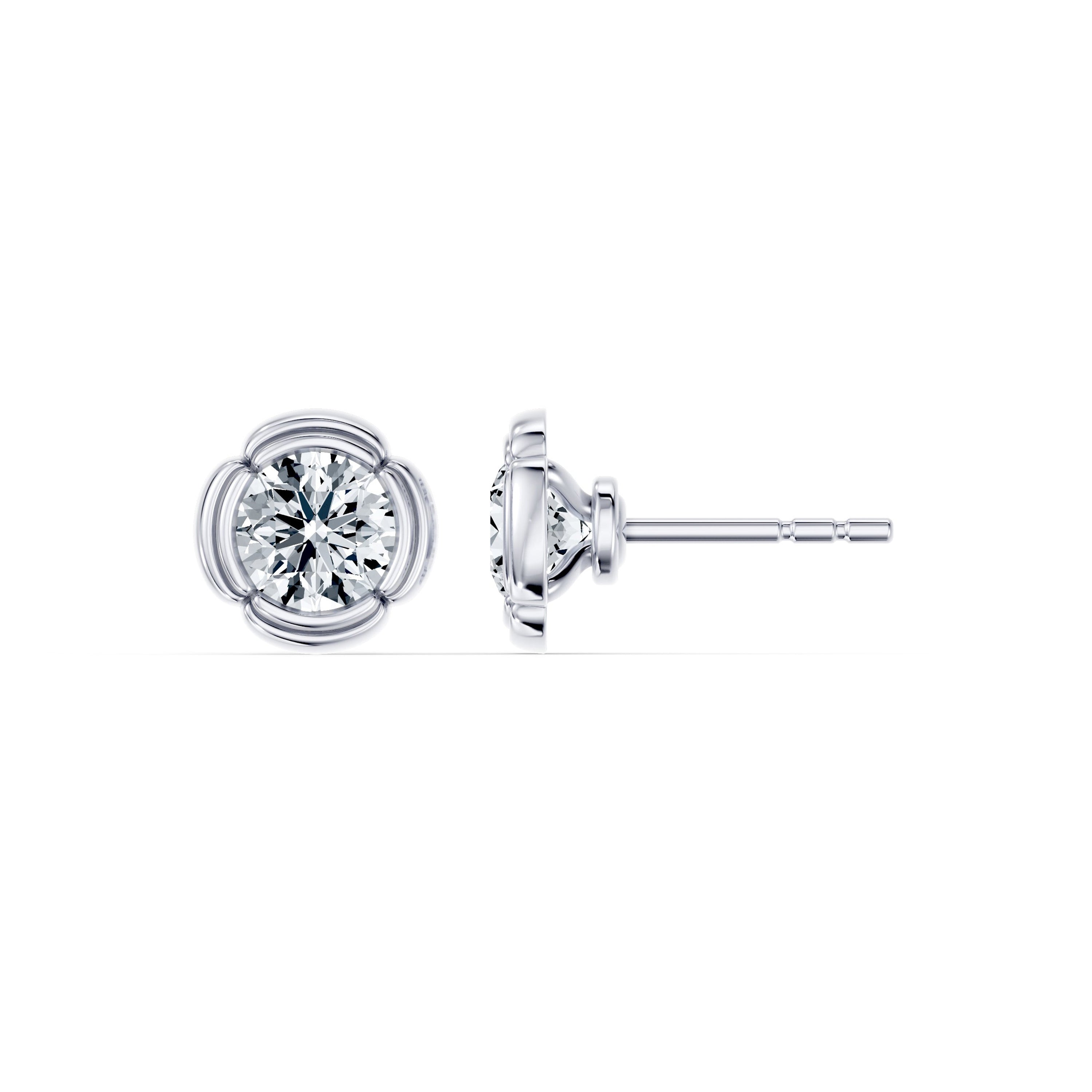 Dorée Lab Diamond Round Brilliant Studs