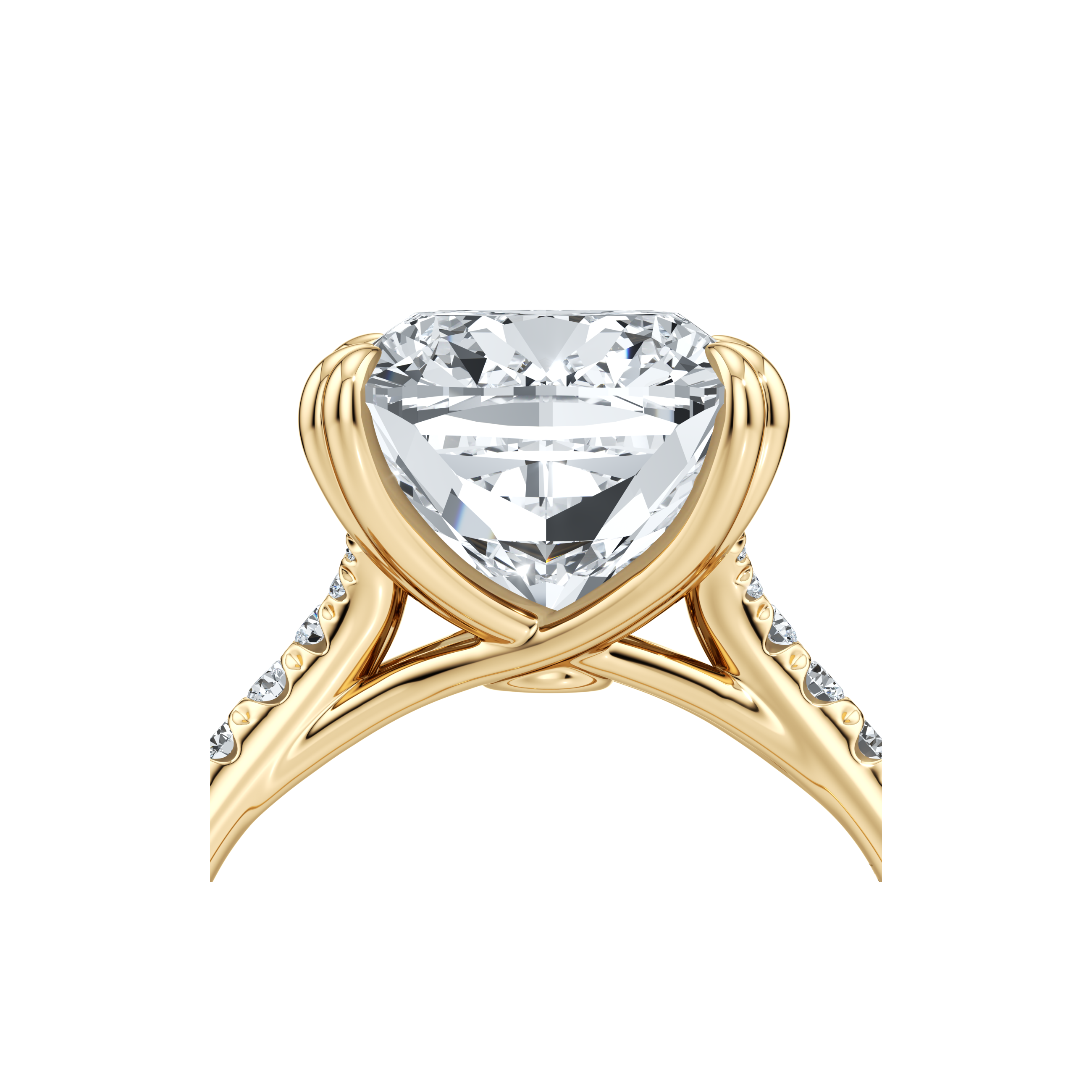High Jewelry | Elle East-West Oval Solitaire Lab Diamond Engagement Ring
