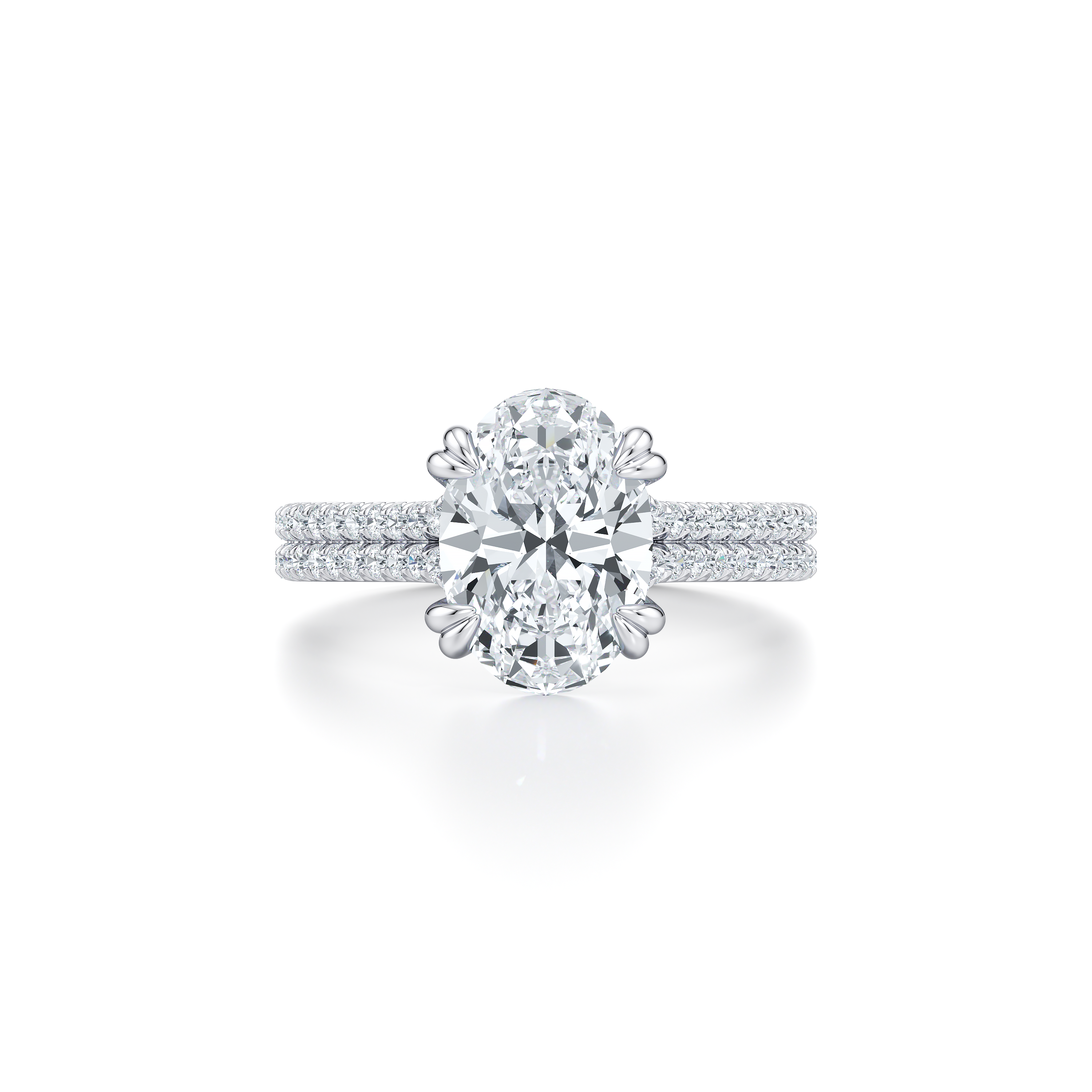 Precious Metal:Platinum;Cut Shape:Oval
