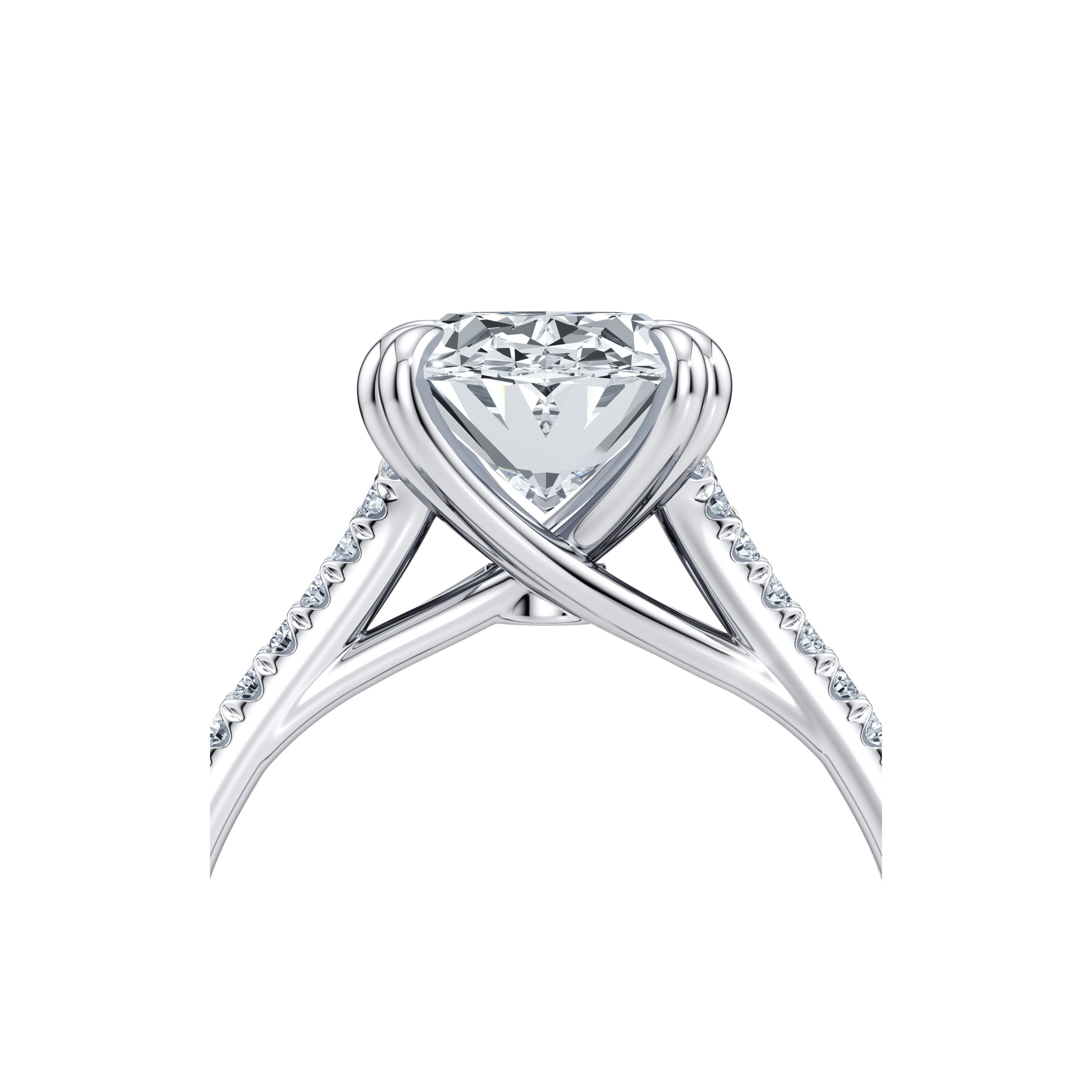 Elle Oval Cut Solitaire Lab Diamond Engagement Ring