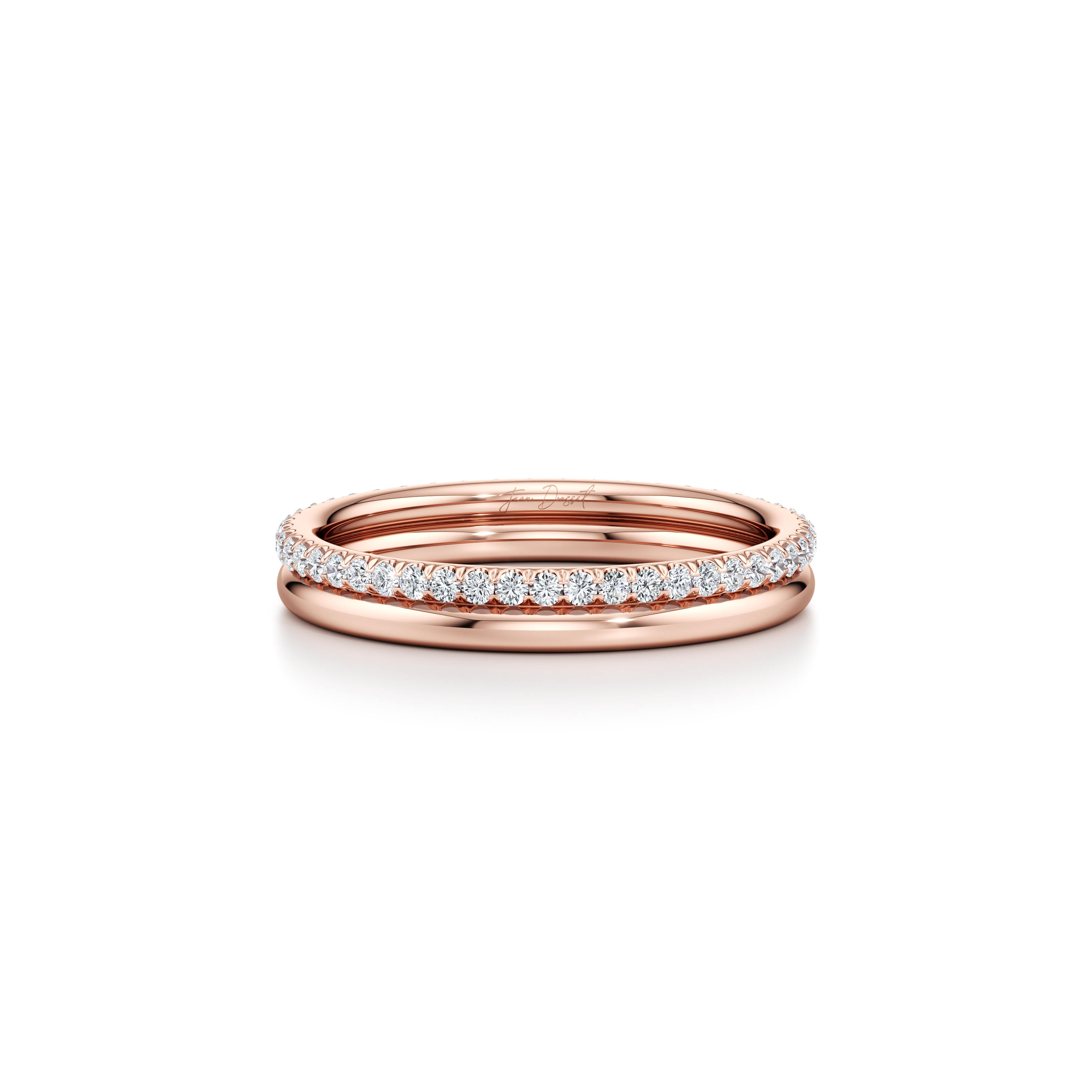 Elle Double Lab Diamond Band