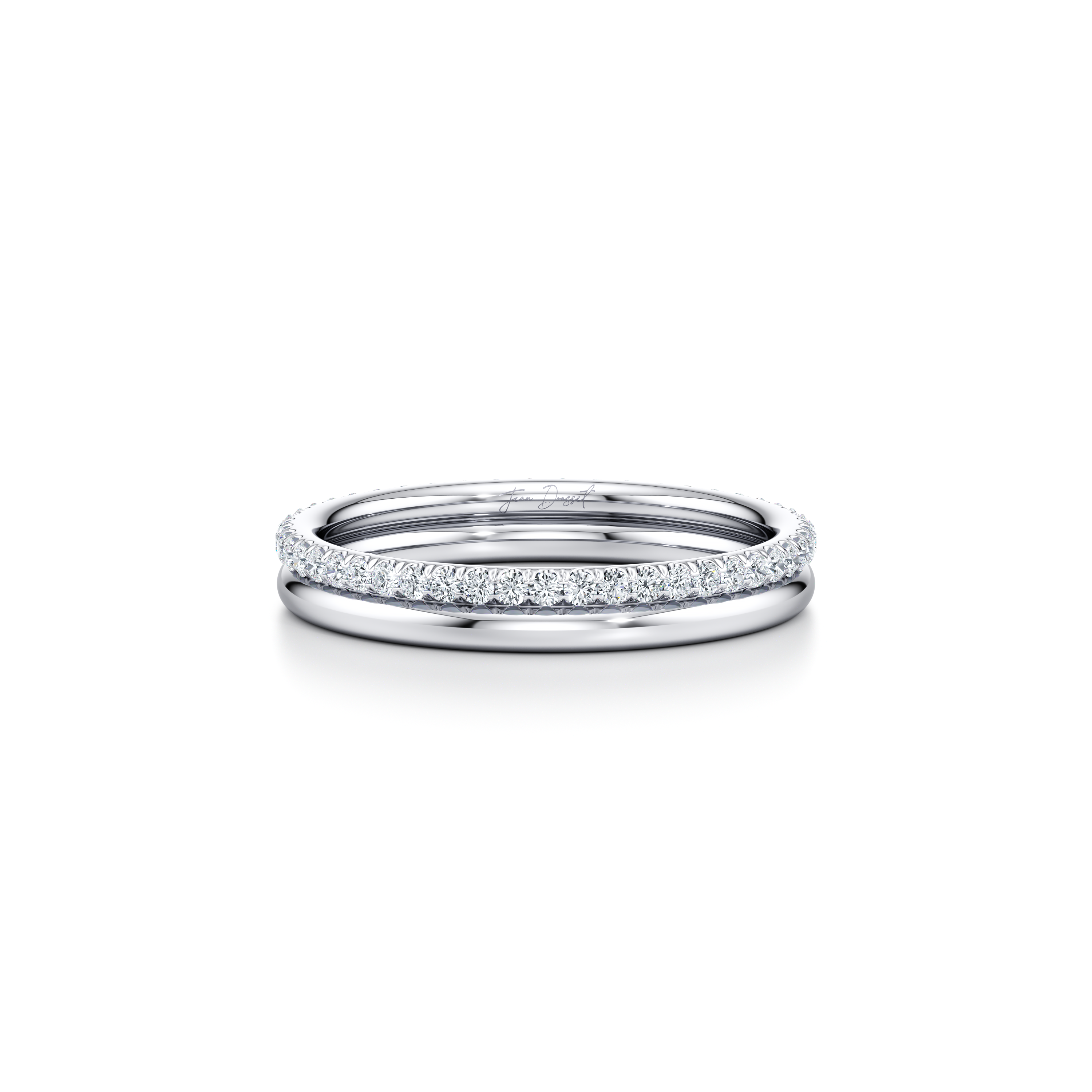 Elle Double Lab Diamond Band
