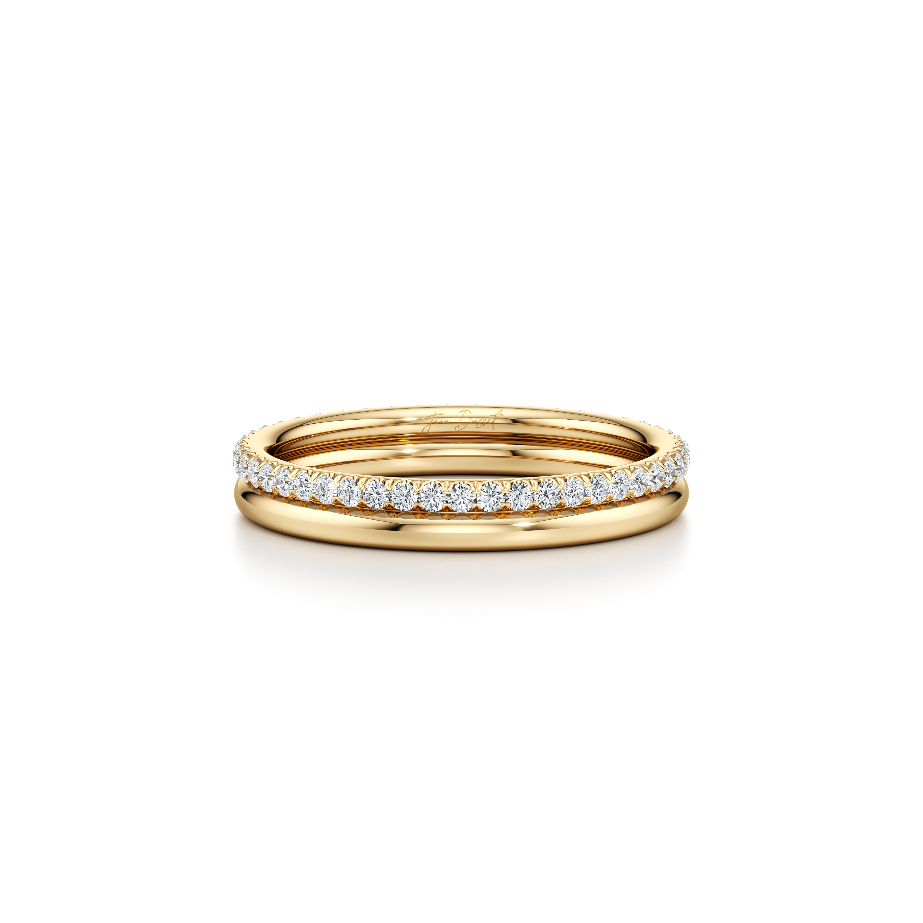 Elle Double Lab Diamond Band