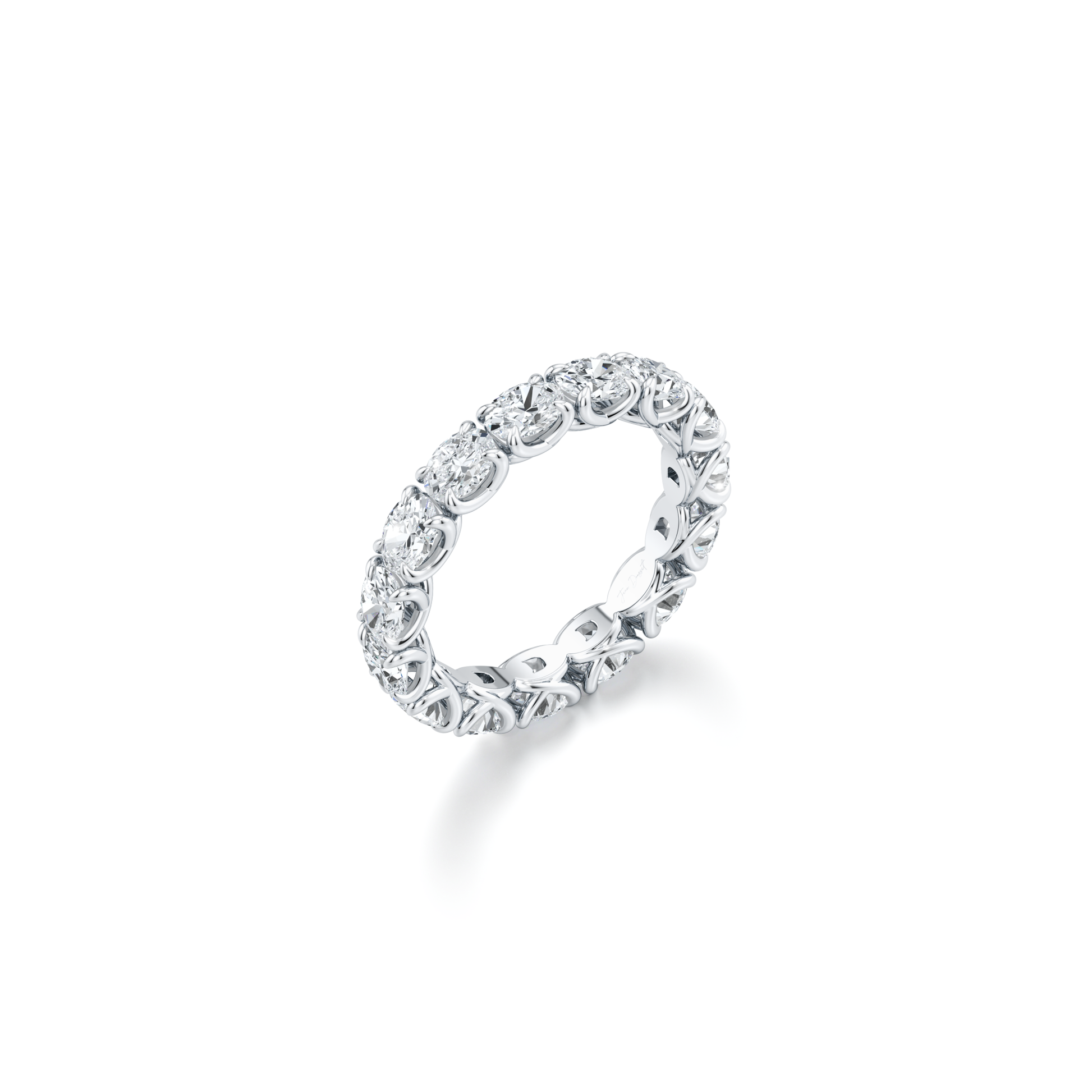 Precious Metal:18k White Gold