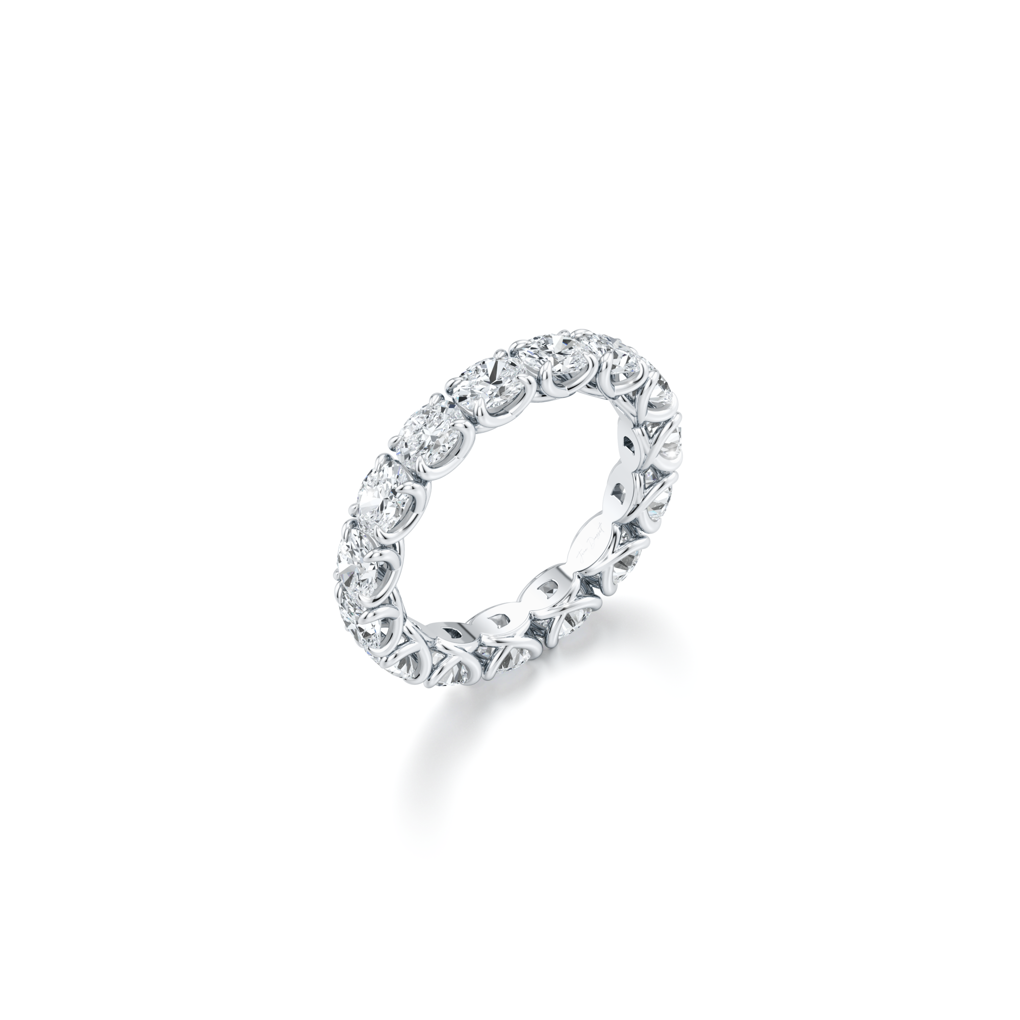 Precious Metal:18k White Gold