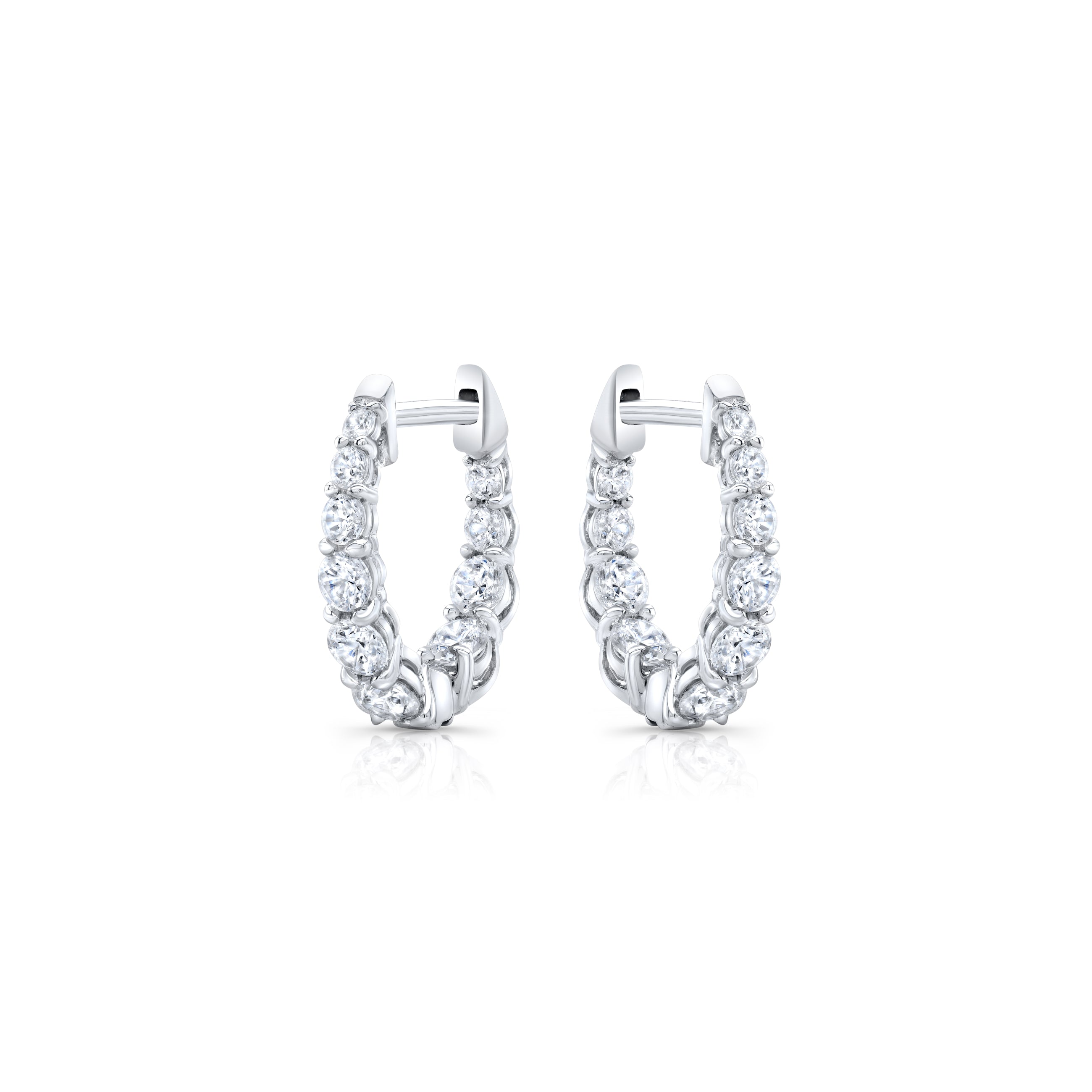 Olivia Lab Diamond Graduated Huggies