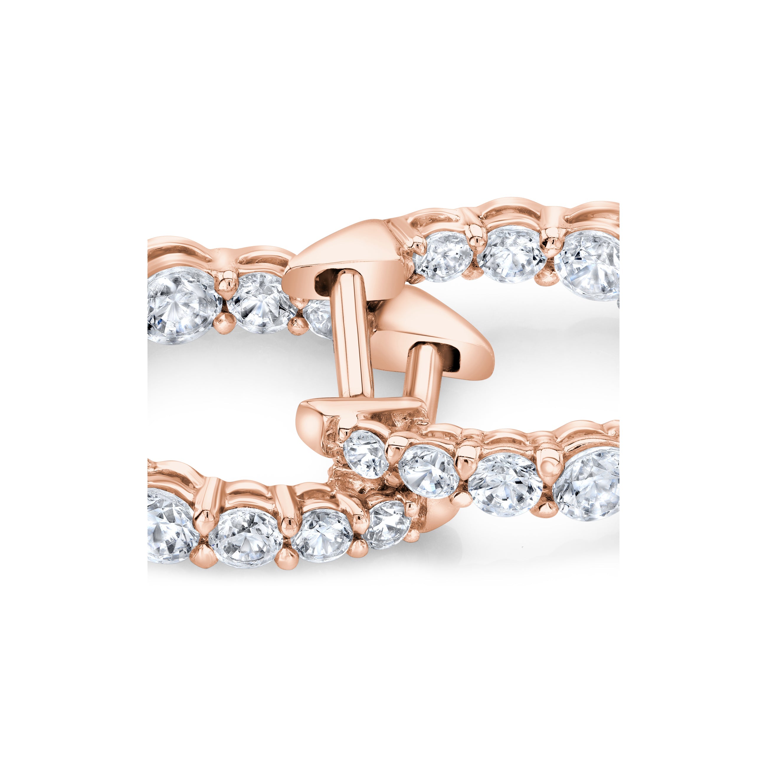 Olivia Lab Diamond Graduated Huggies