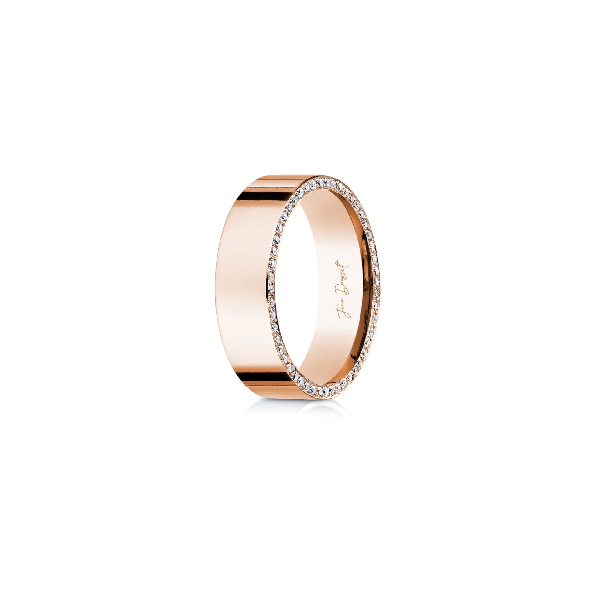 Precious Metal:18k Rose Gold;Finish:High Polished