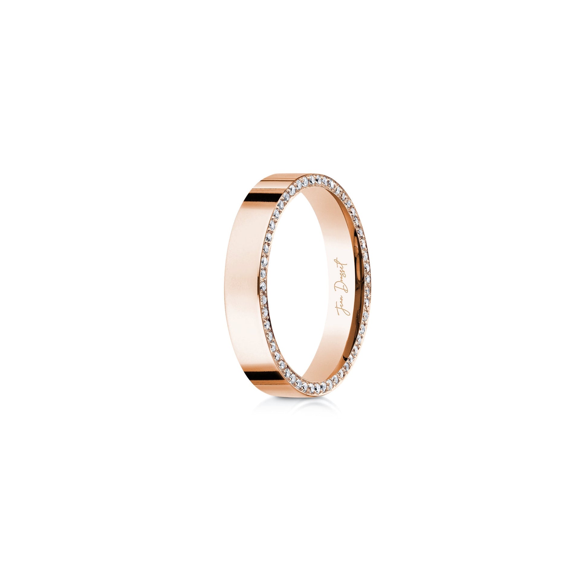 Precious Metal:18k Rose Gold;Finish:High Polished