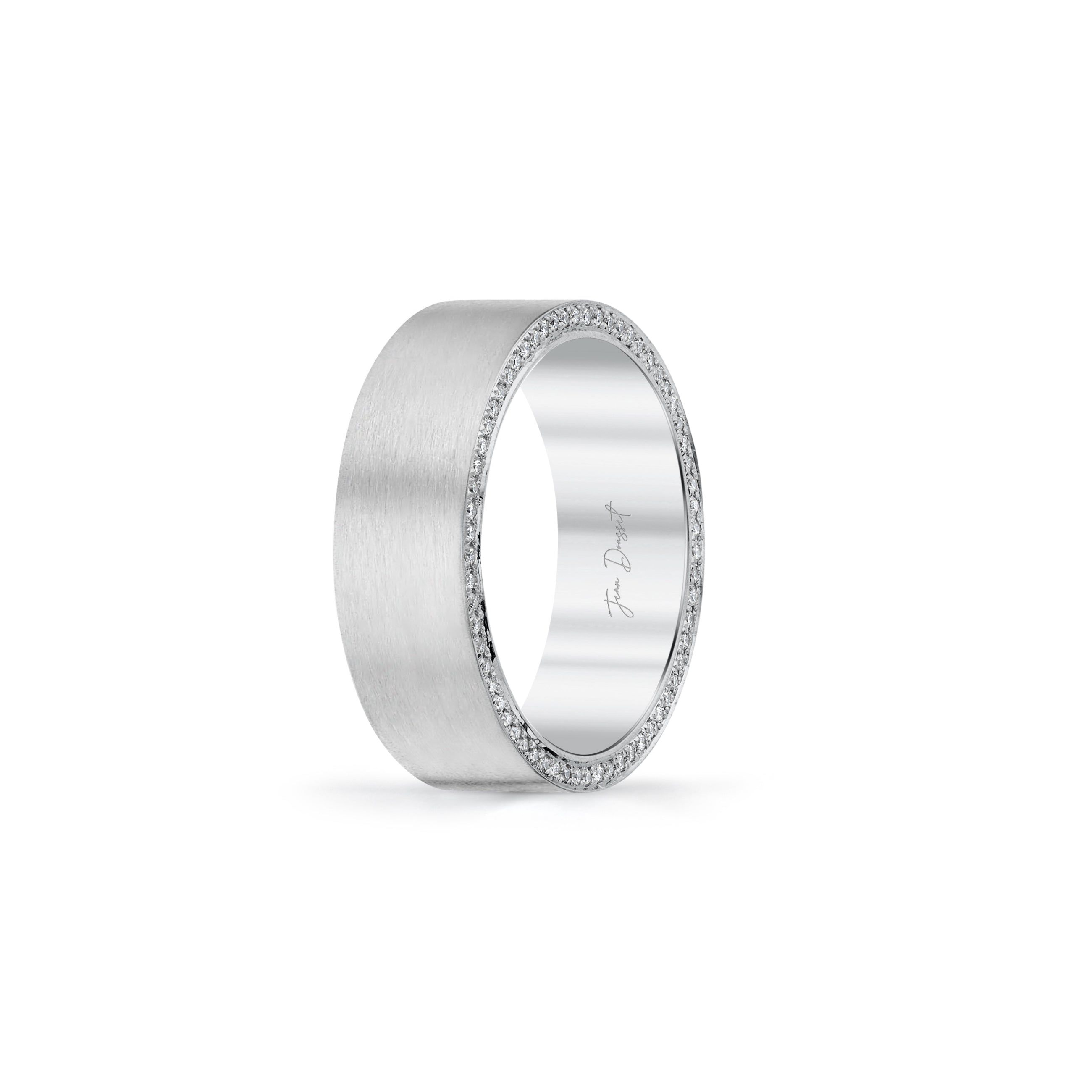 Precious Metal:Platinum;Finish:Satin Finished