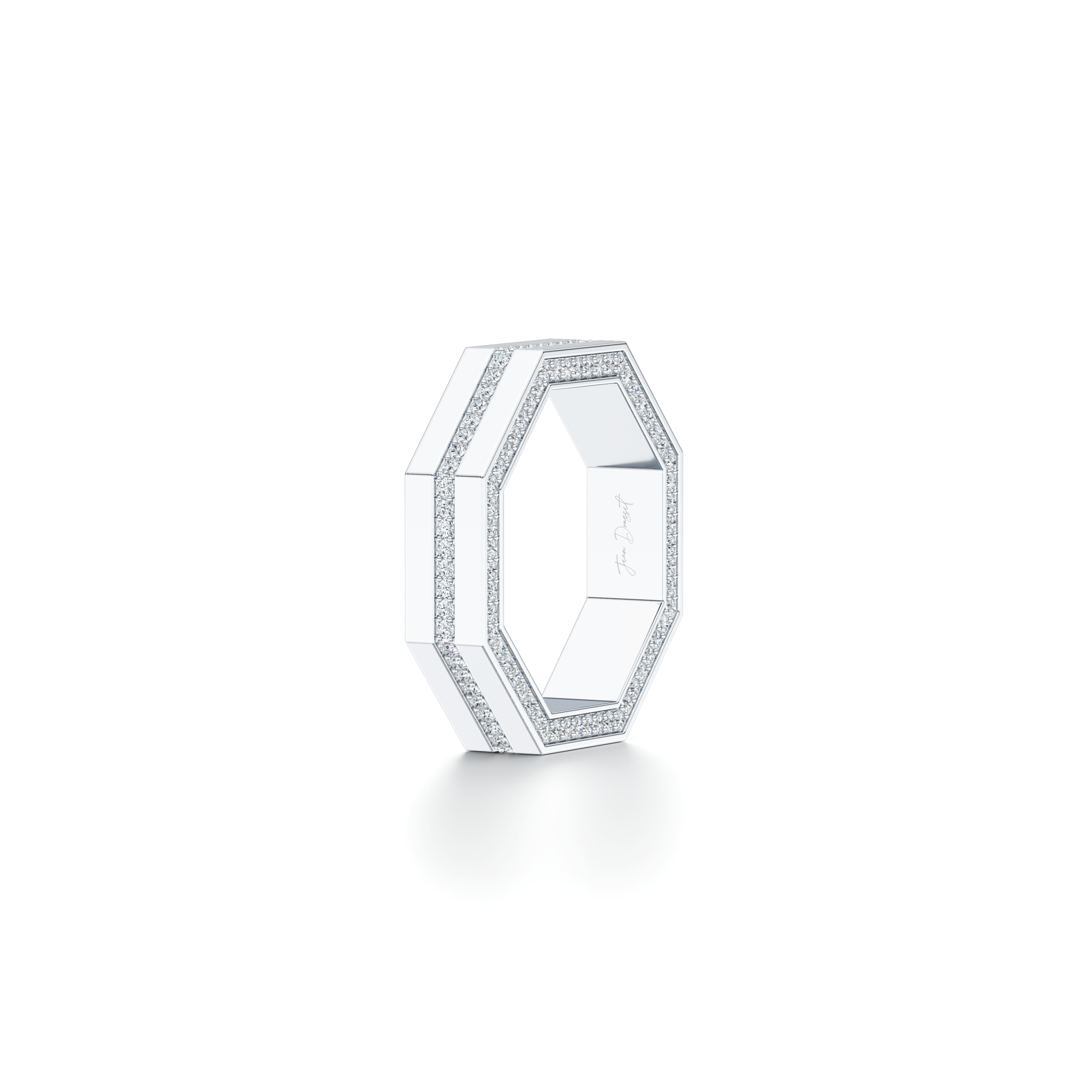 Precious Metal:18k White Gold