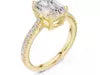 Emerald diamond ring