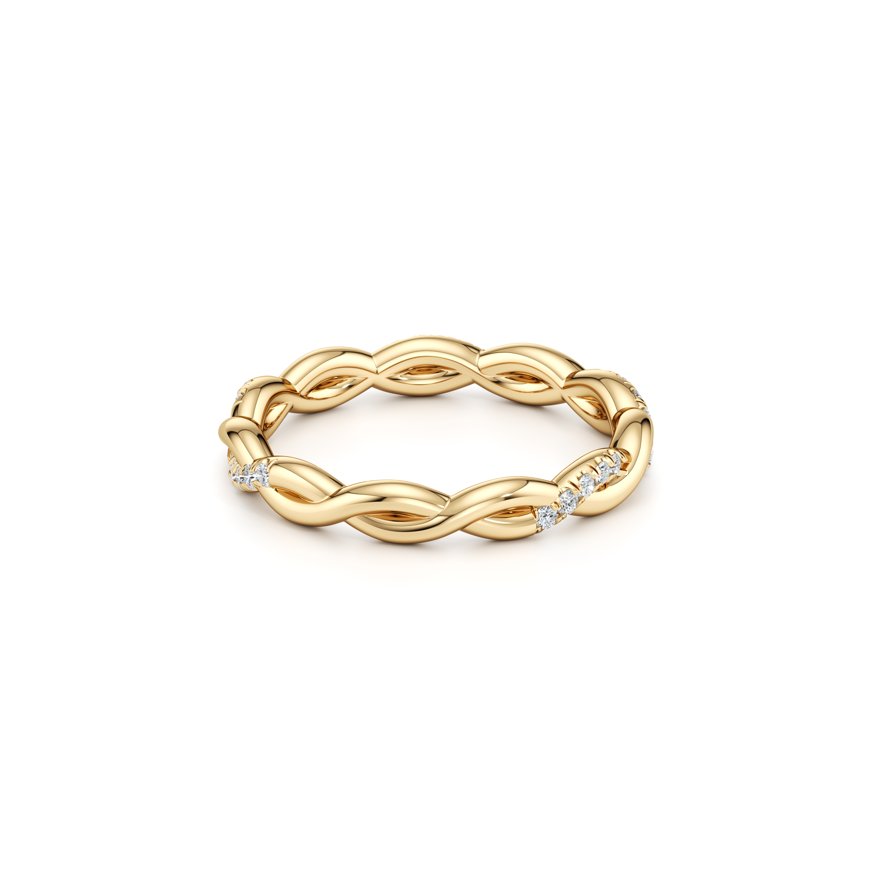 Ivy Lab Diamond Wedding Band