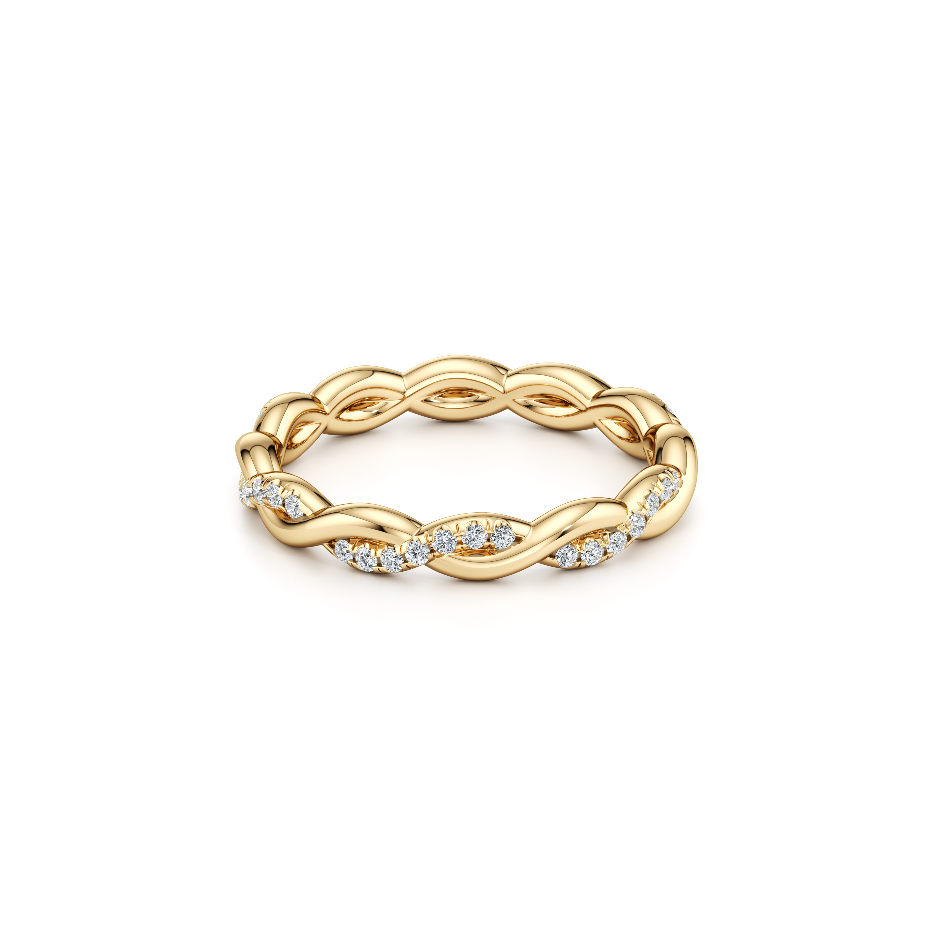 Ivy Lab Diamond Wedding Band