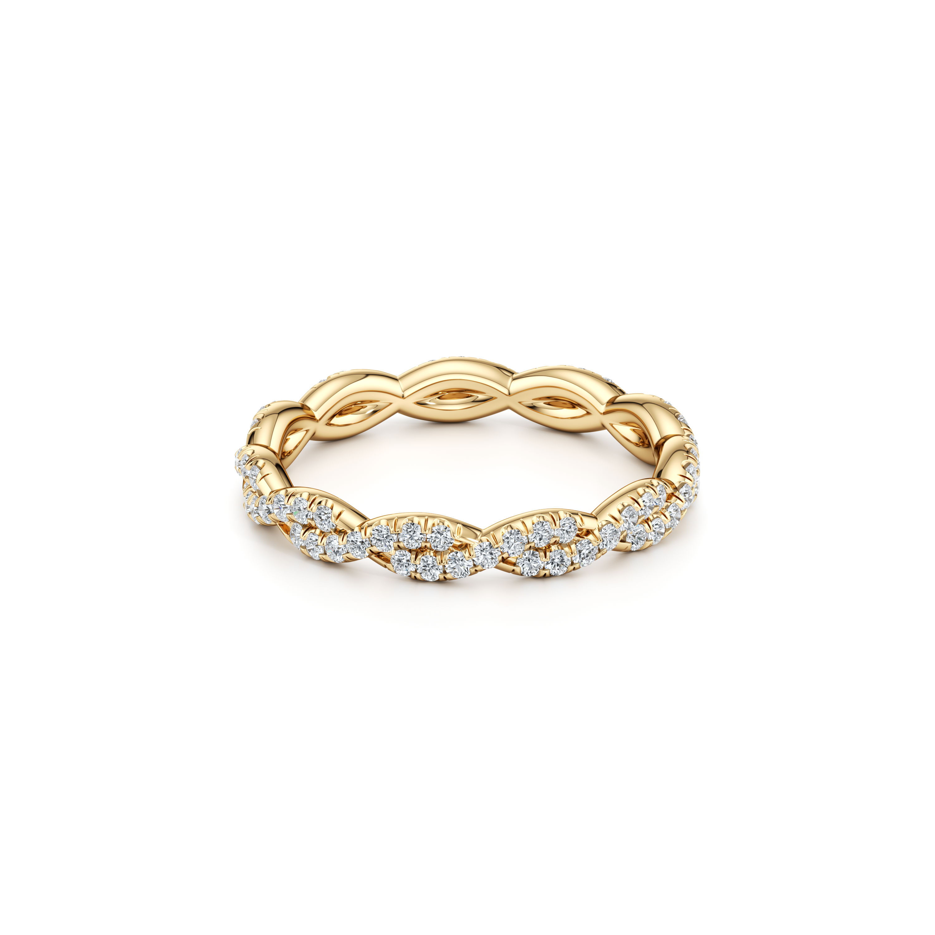 Ivy Lab Diamond Wedding Band