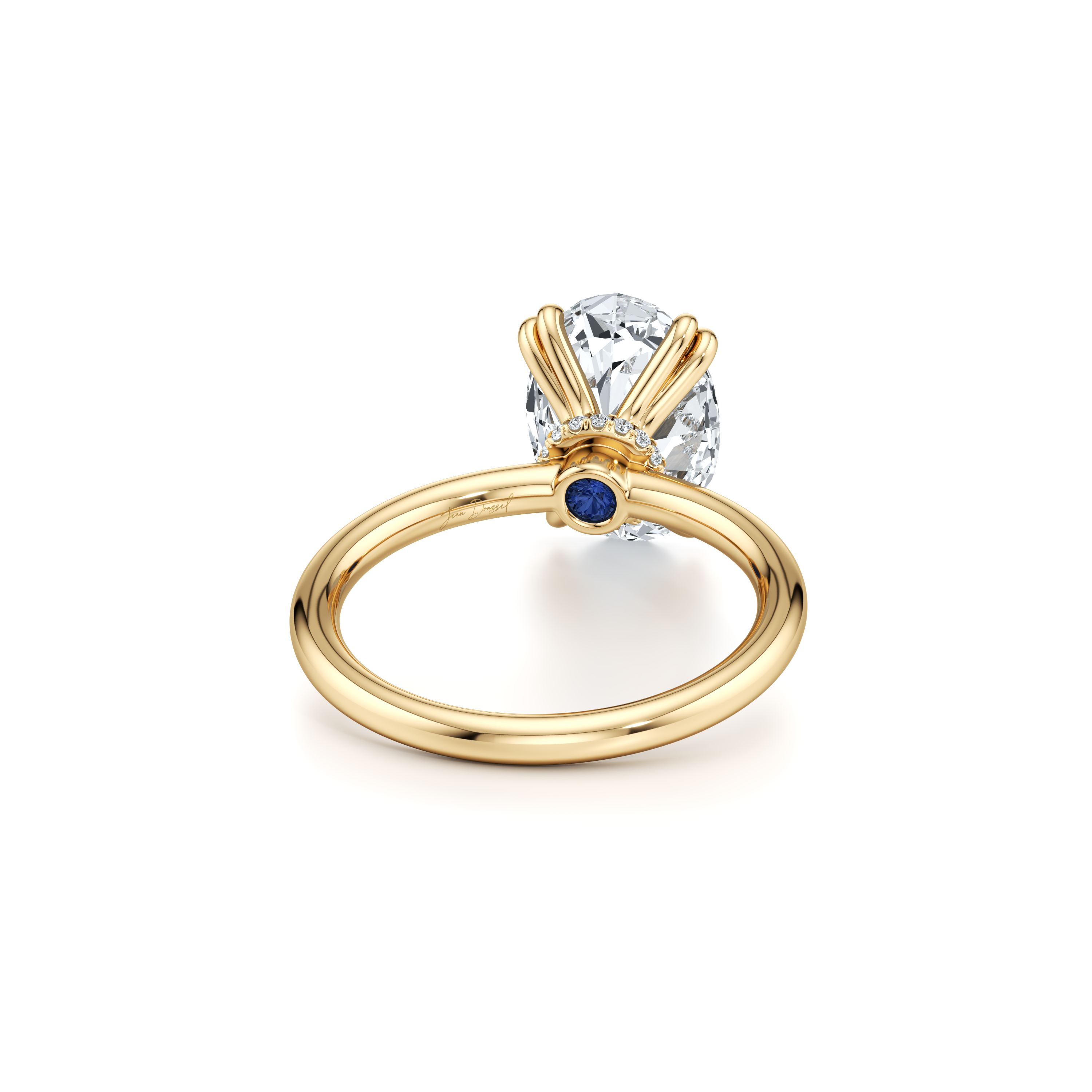 Kate Oval Cut Solitaire Lab Diamond Engagement Ring