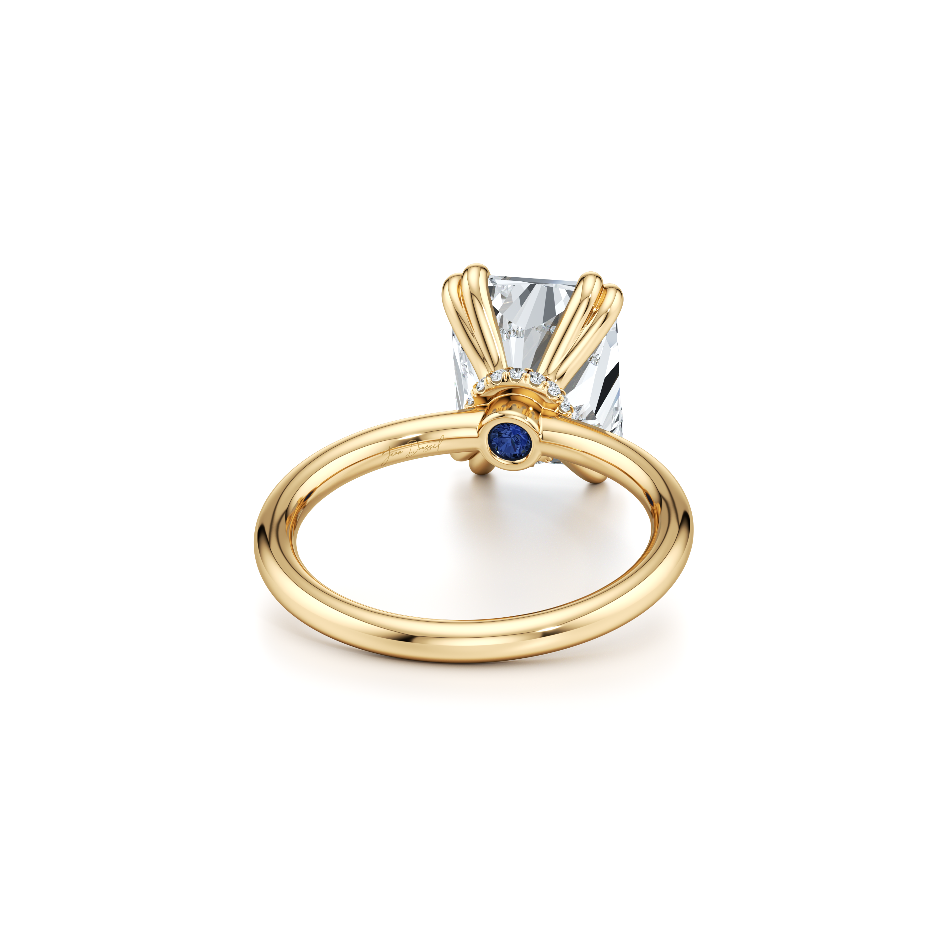 Kate Radiant Cut Solitaire Lab Diamond Engagement Ring