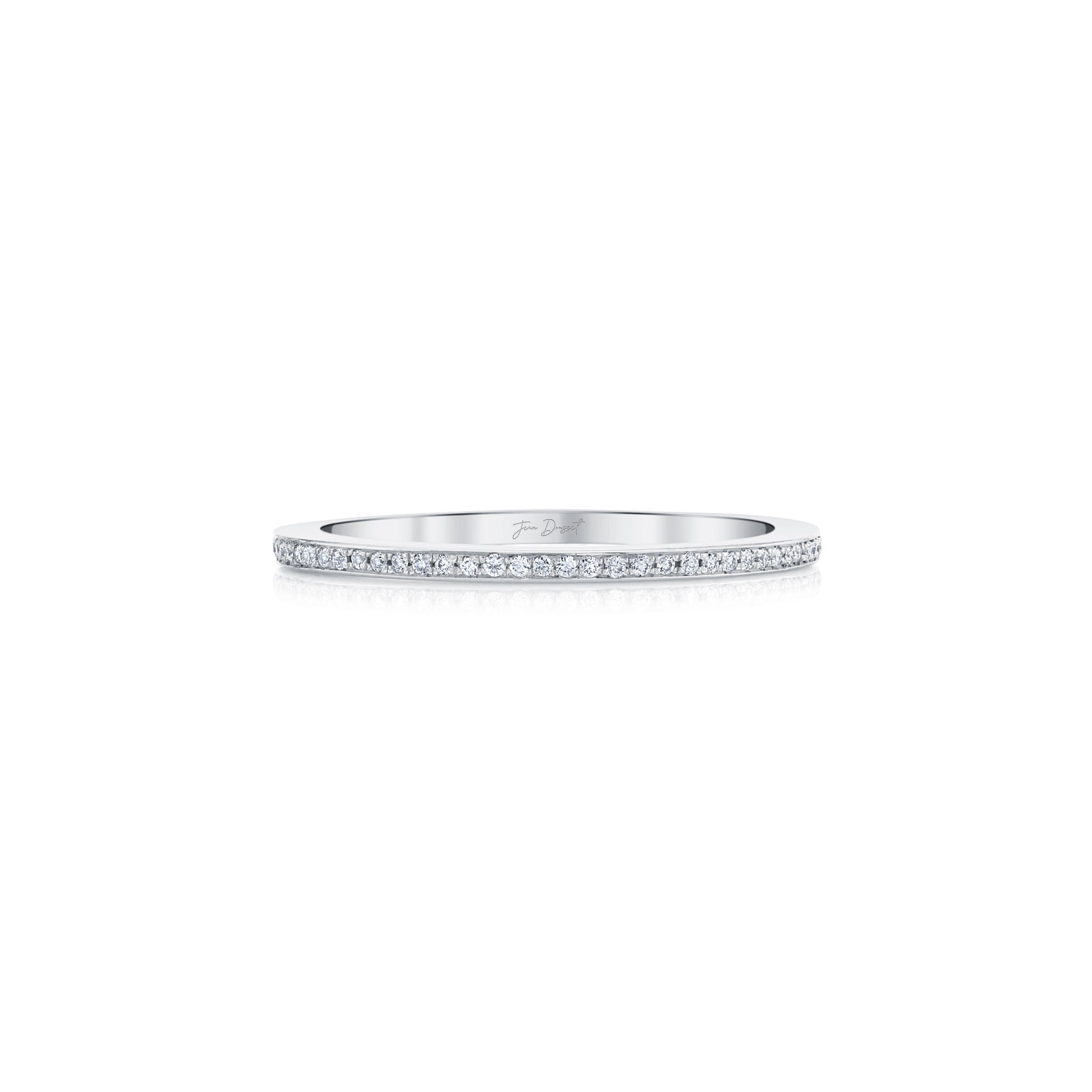 La Petite Flat Engravable Eternity Band