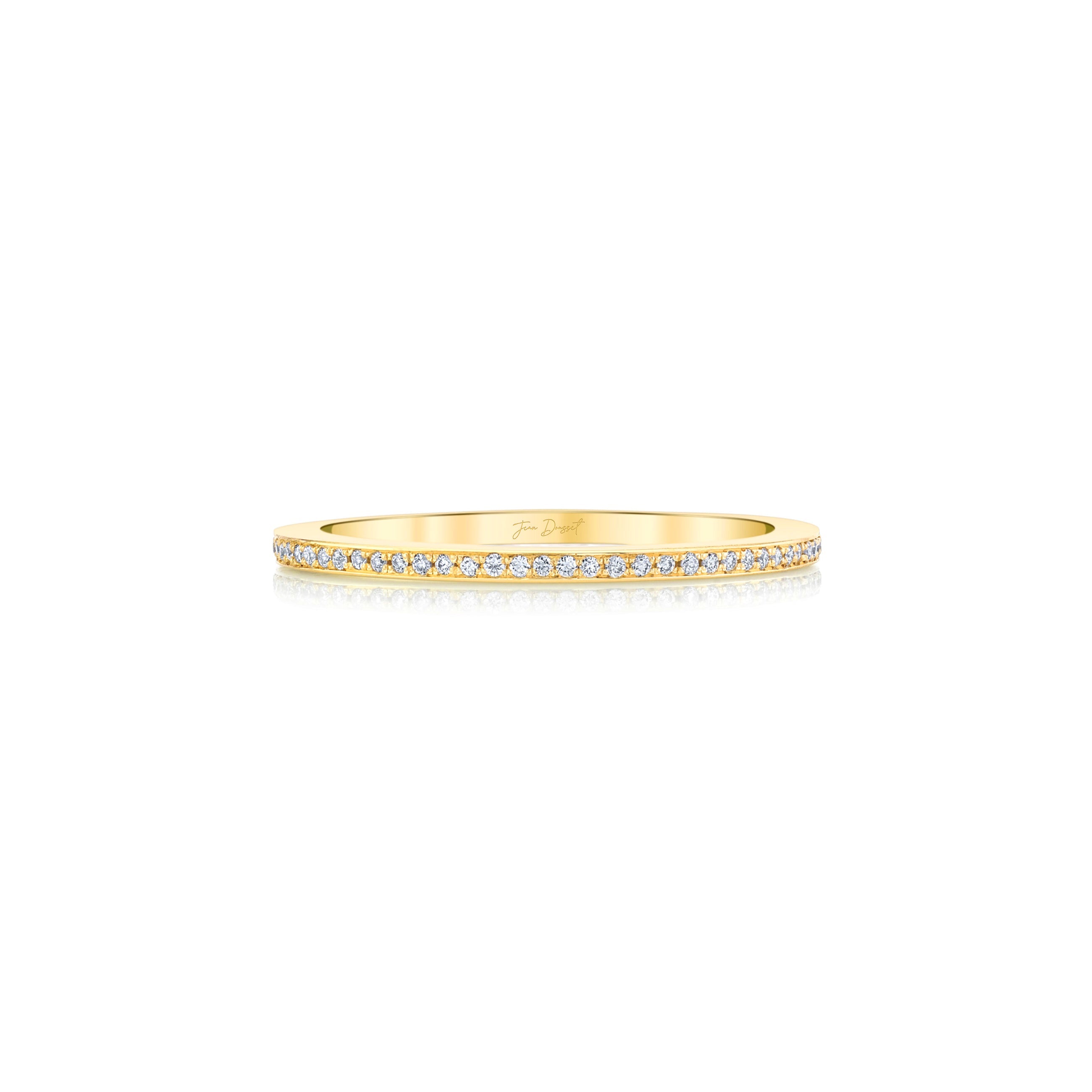 La Petite Flat Engravable Eternity Band