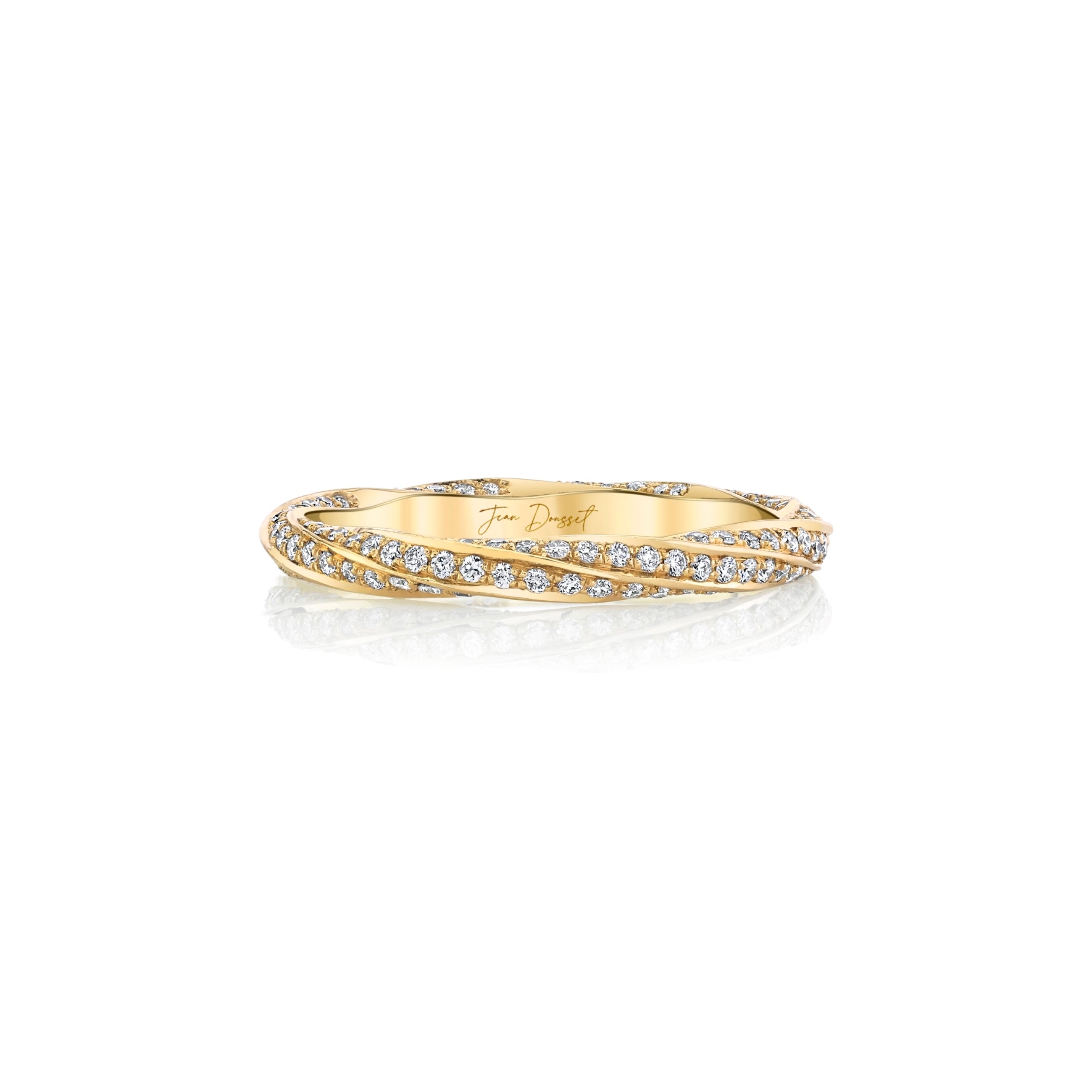 La Petite Twist Lab Diamond Eternity Band