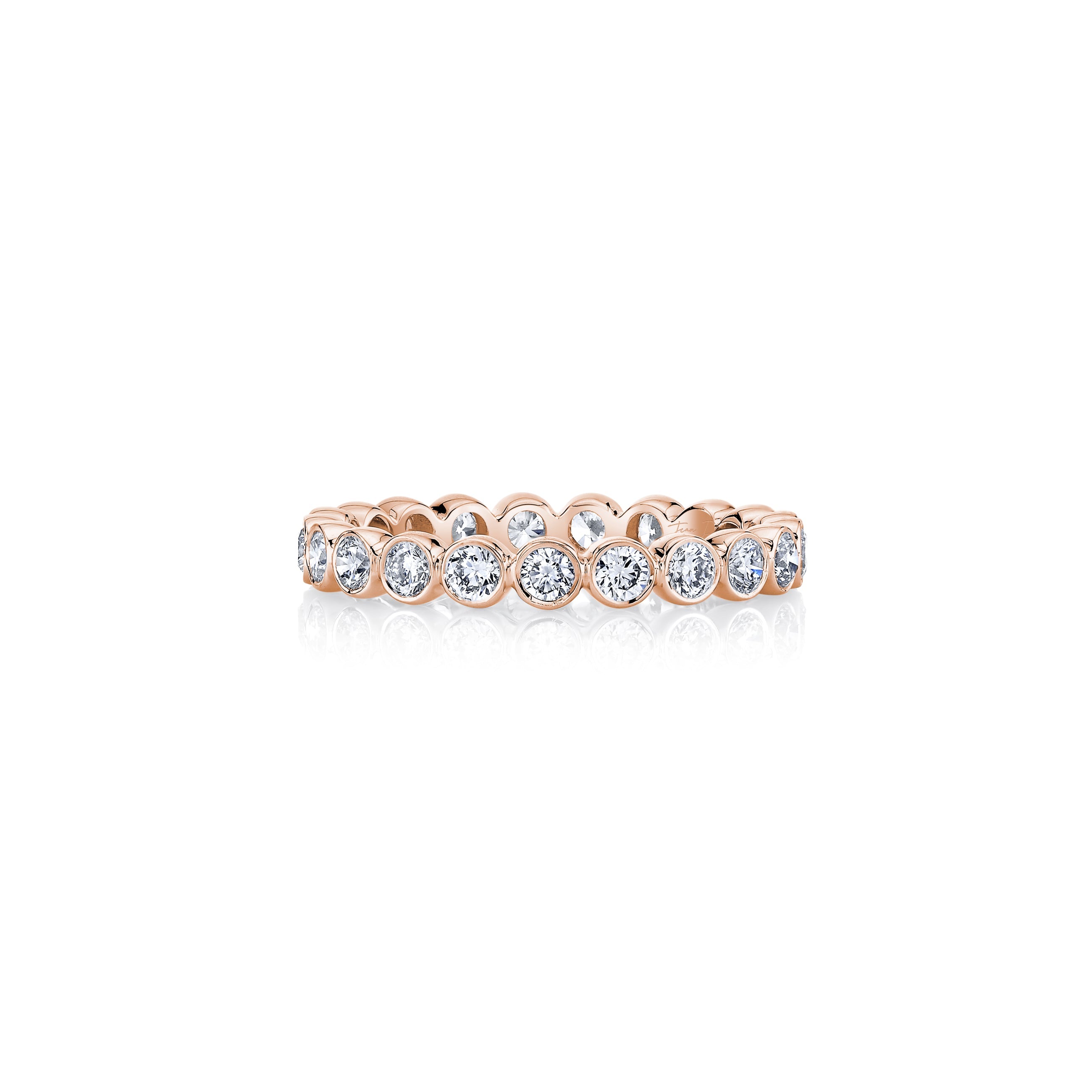 La Petite Bezel Lab Diamond Eternity Band